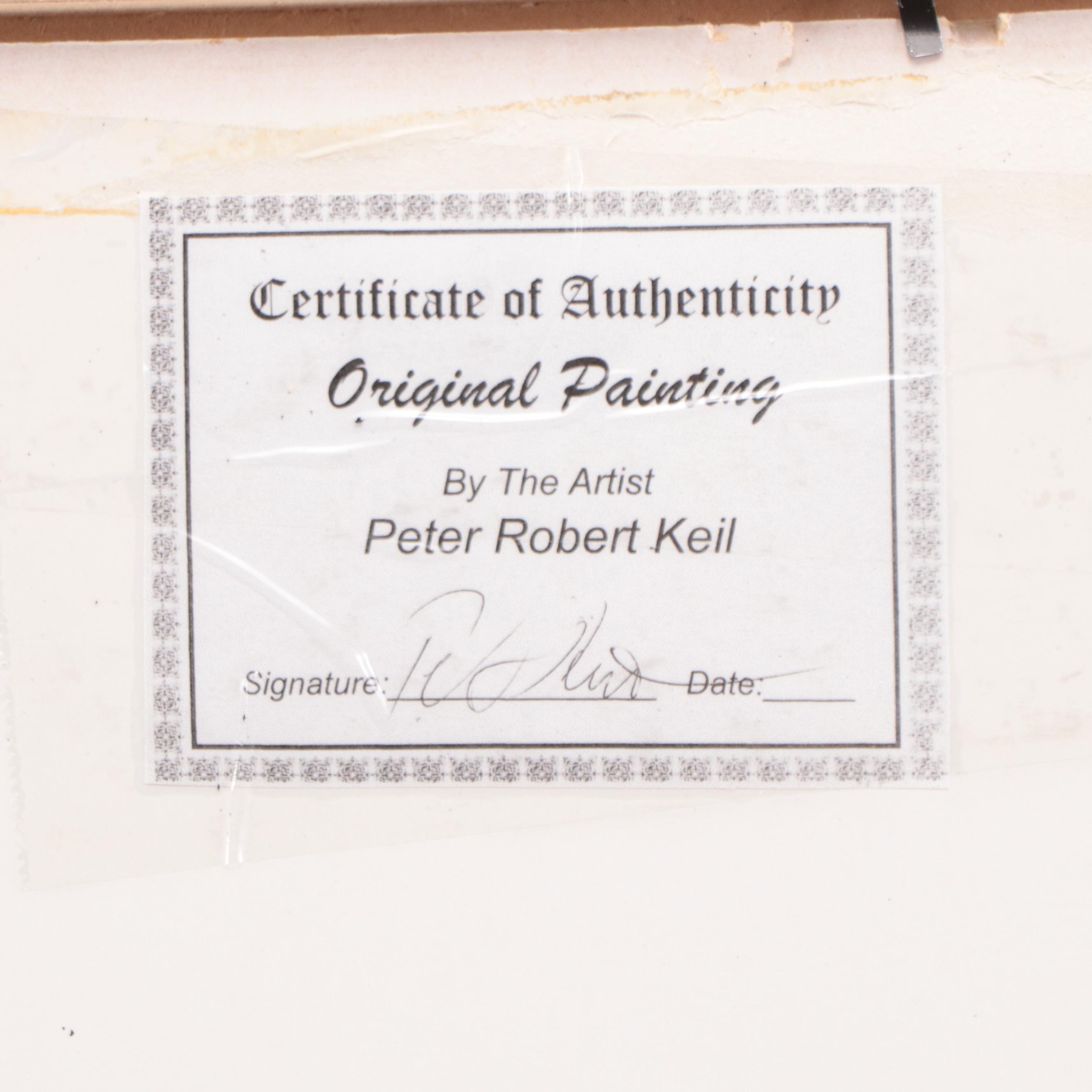 Peter Keil Abstract Acrylic Painting