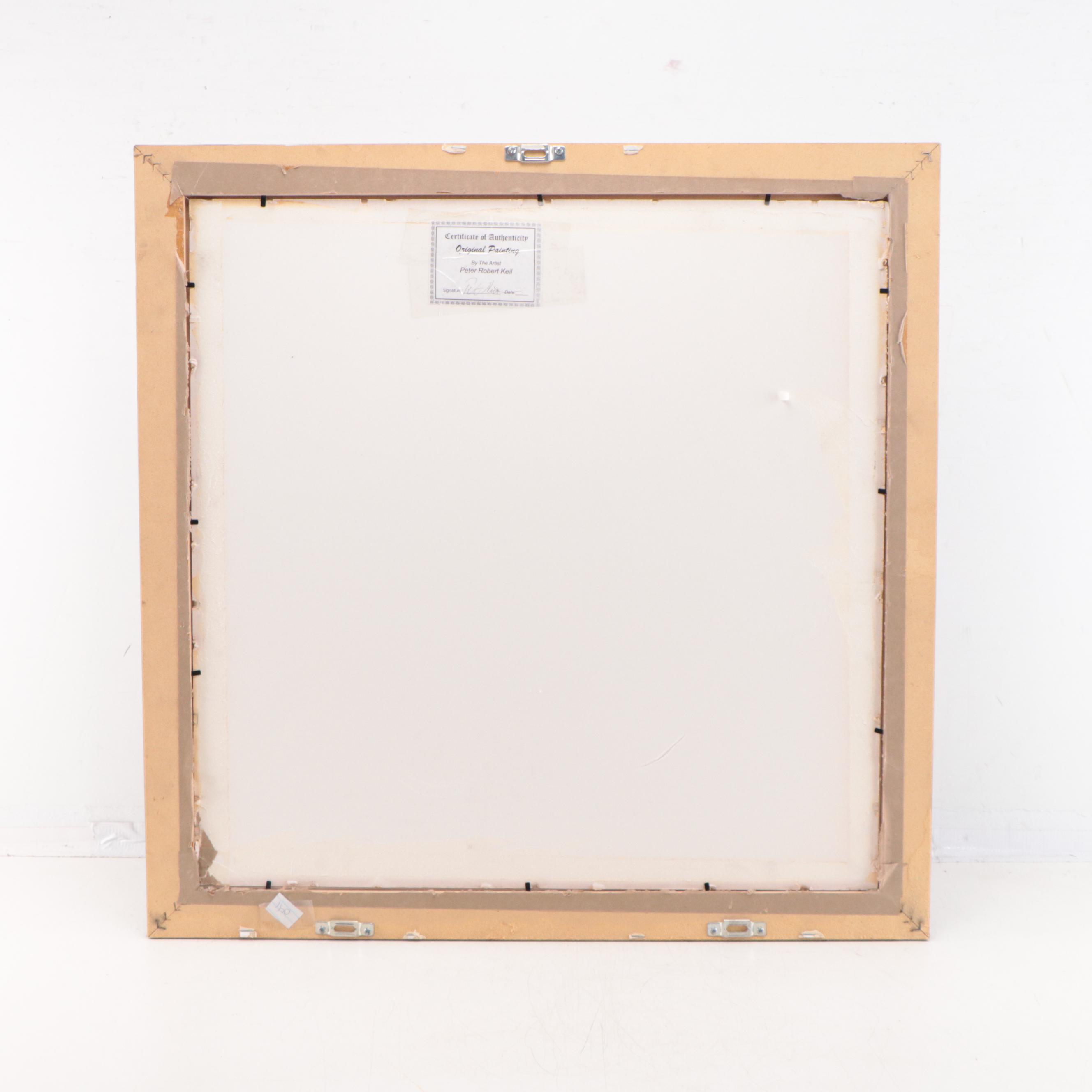 Peter Keil Abstract Acrylic Painting