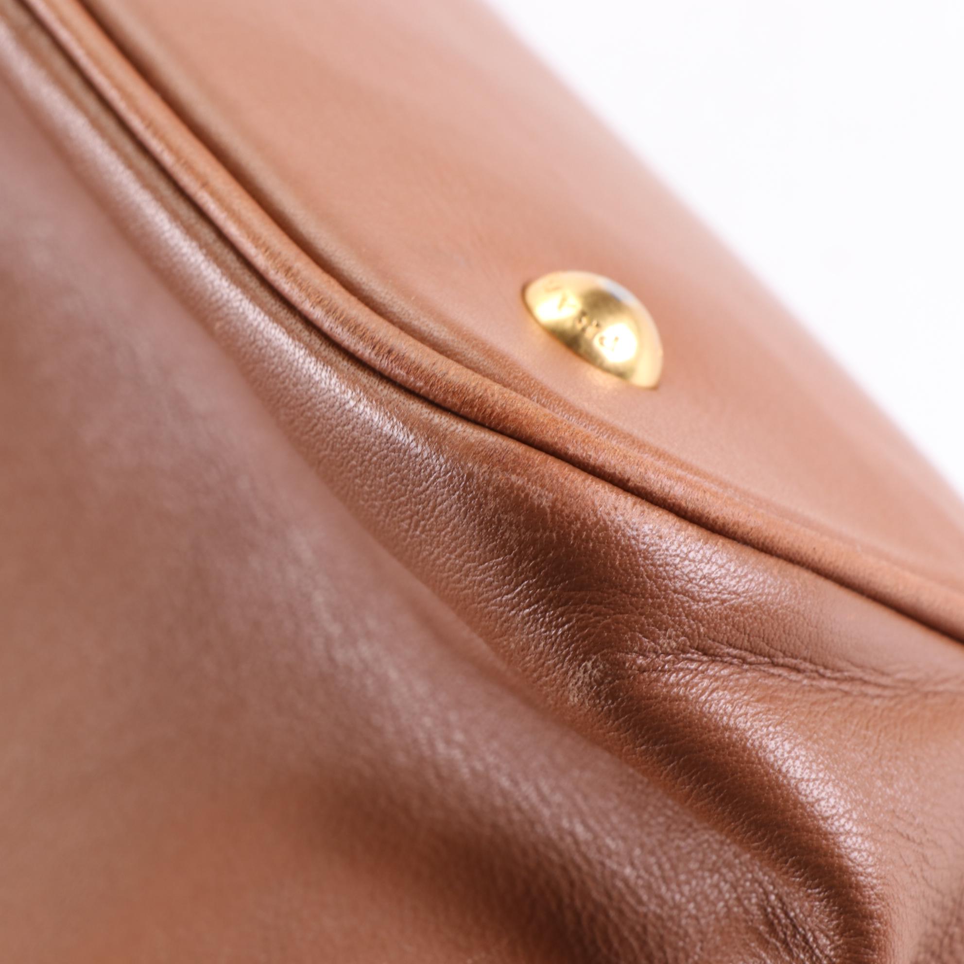 Prada Shopping Tote Bag BN1902 in Soft Calfskin Leather