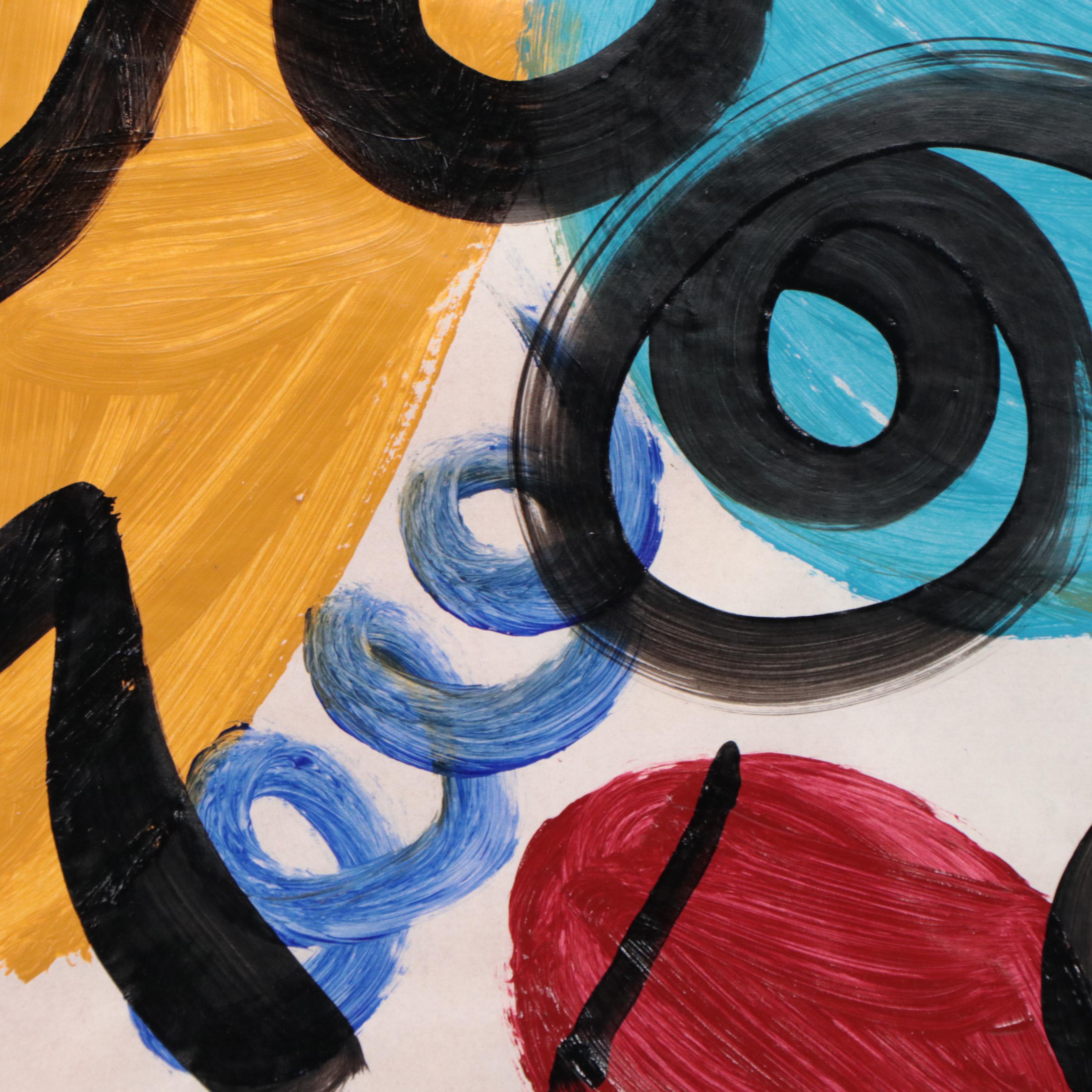 Peter Keil Abstract Acrylic Painting