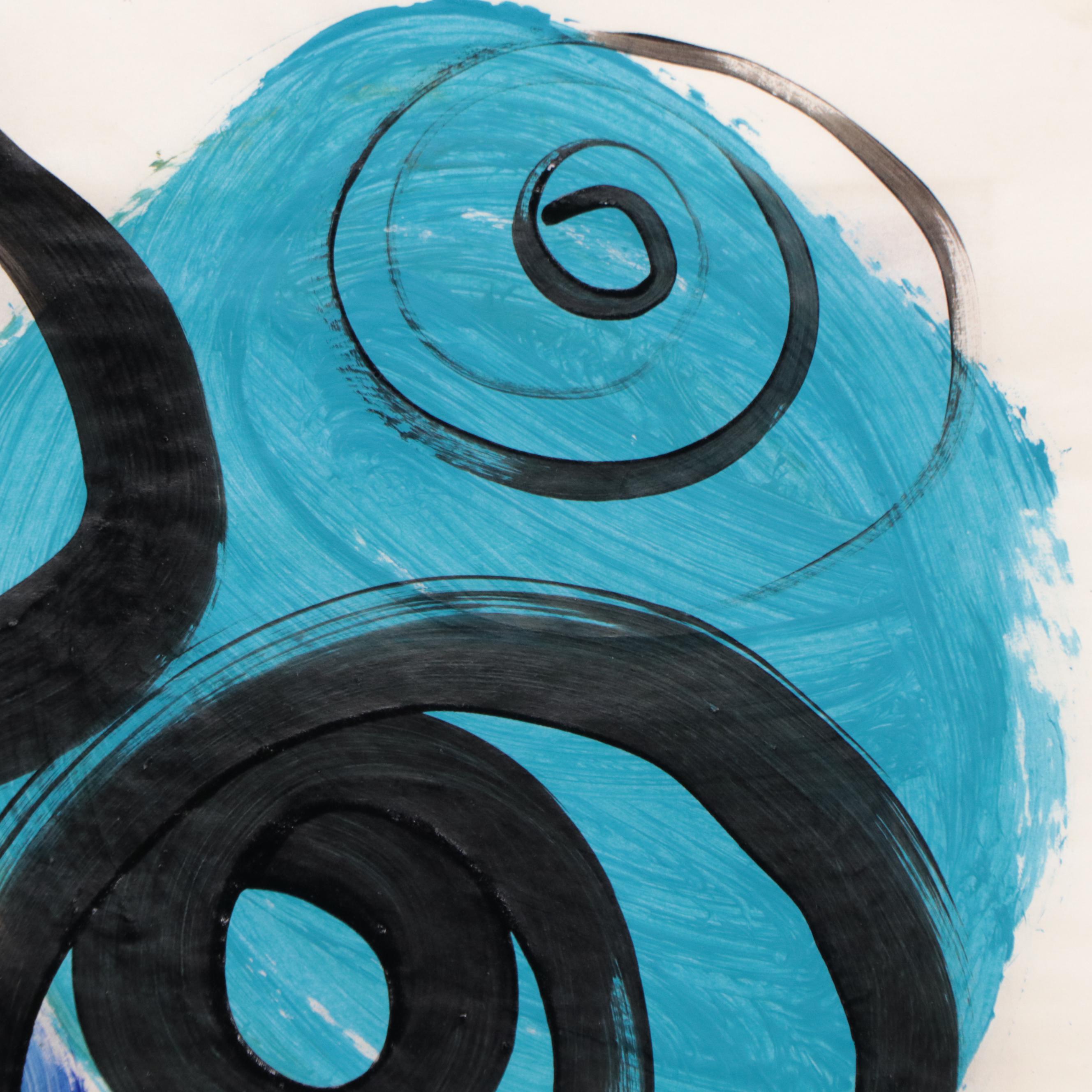 Peter Keil Abstract Acrylic Painting