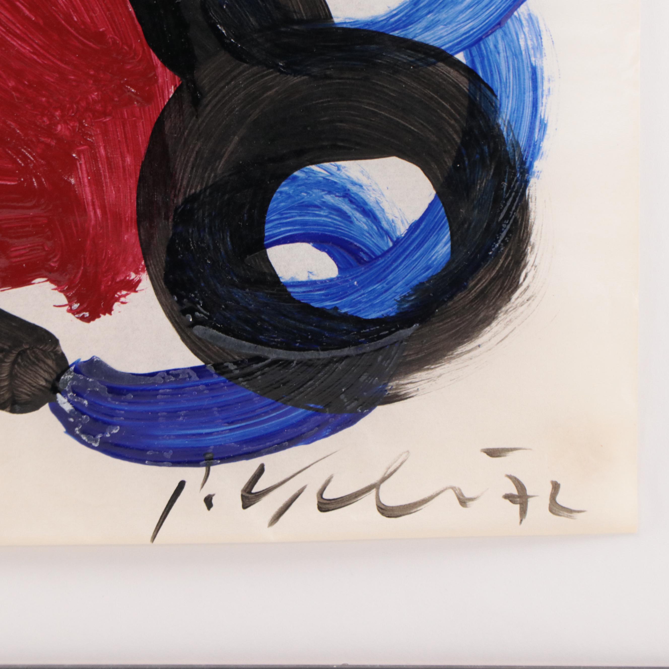 Peter Keil Abstract Acrylic Painting