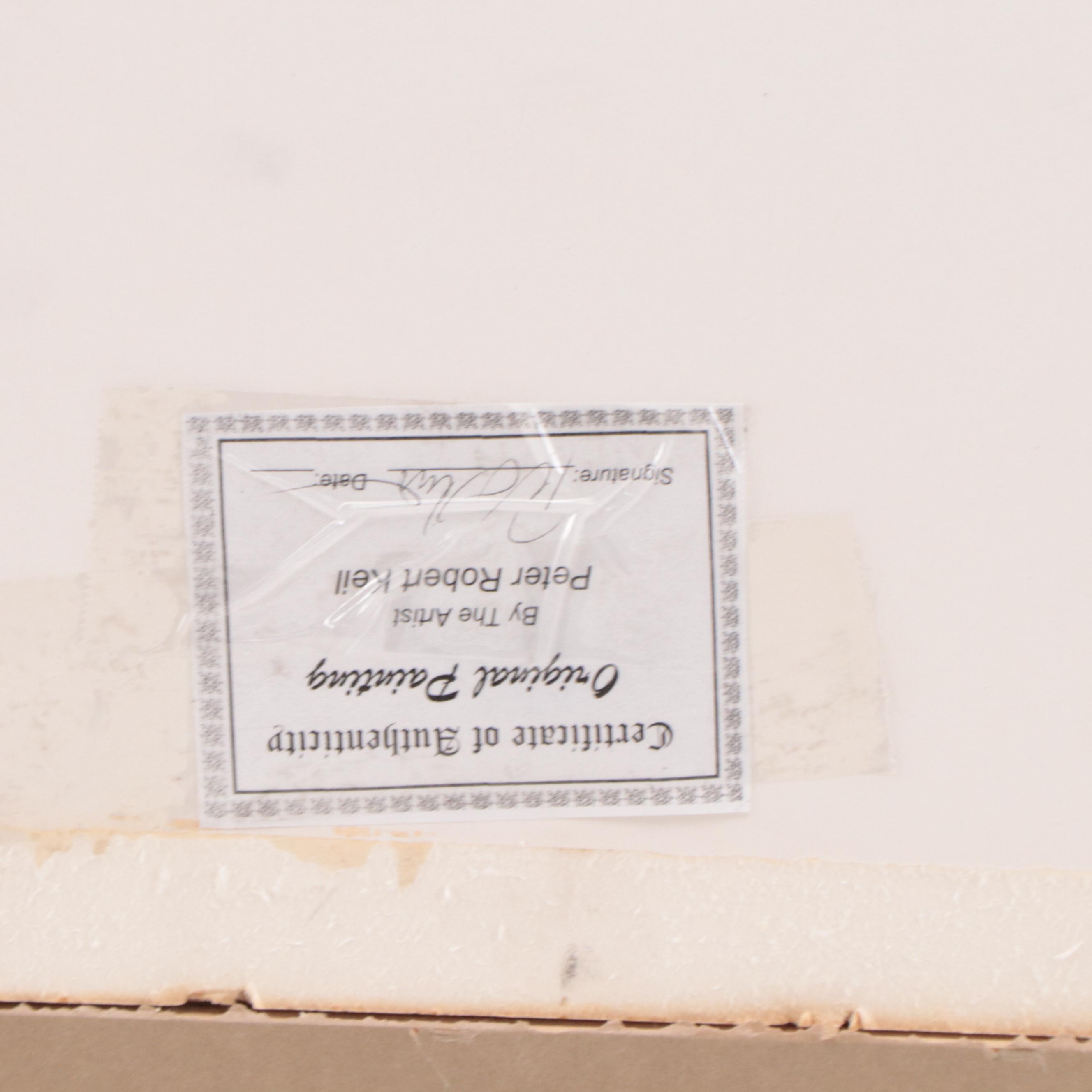 Peter Keil Abstract Acrylic Painting