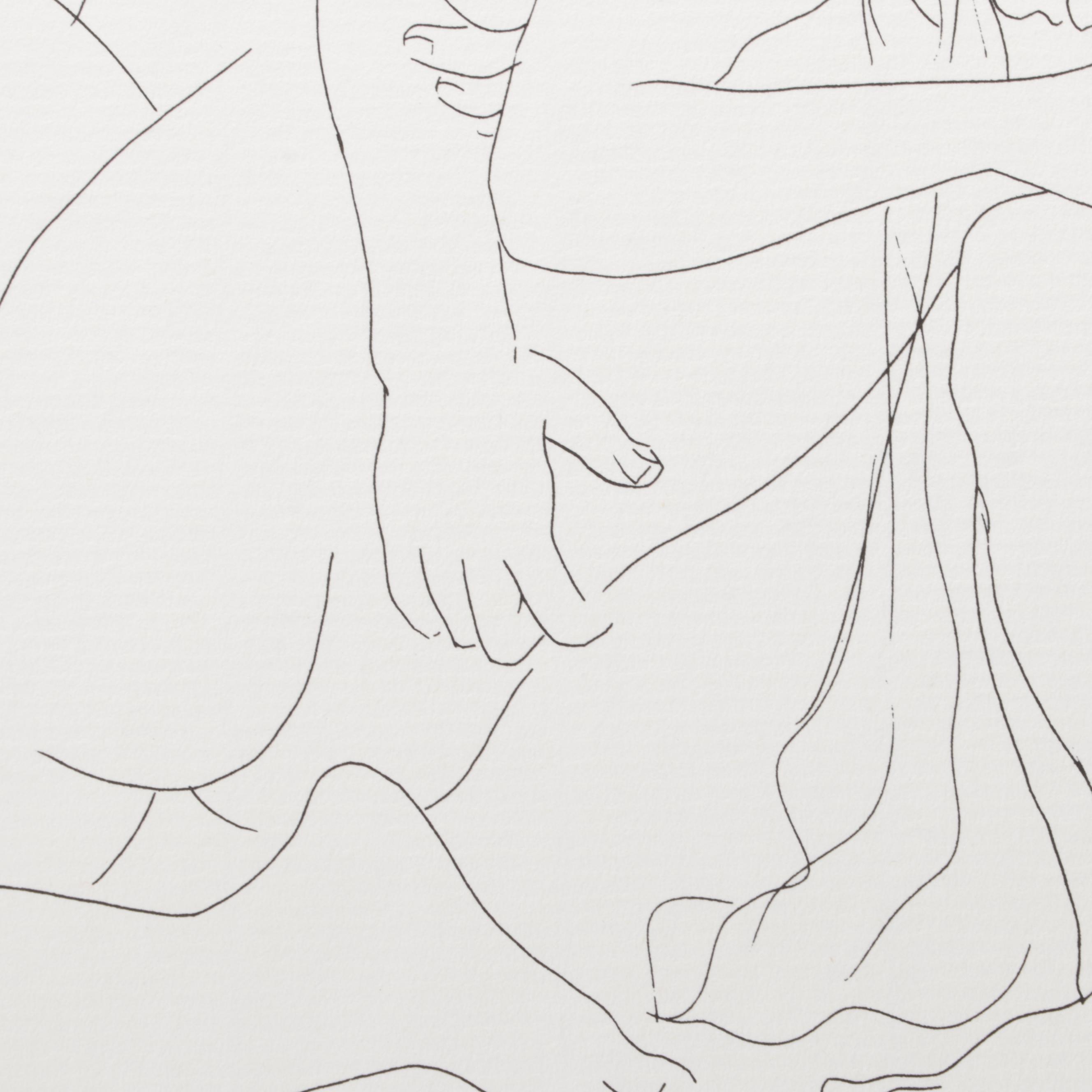 Facsimile Etching After Pablo Picasso From "Les Métamorphoses"