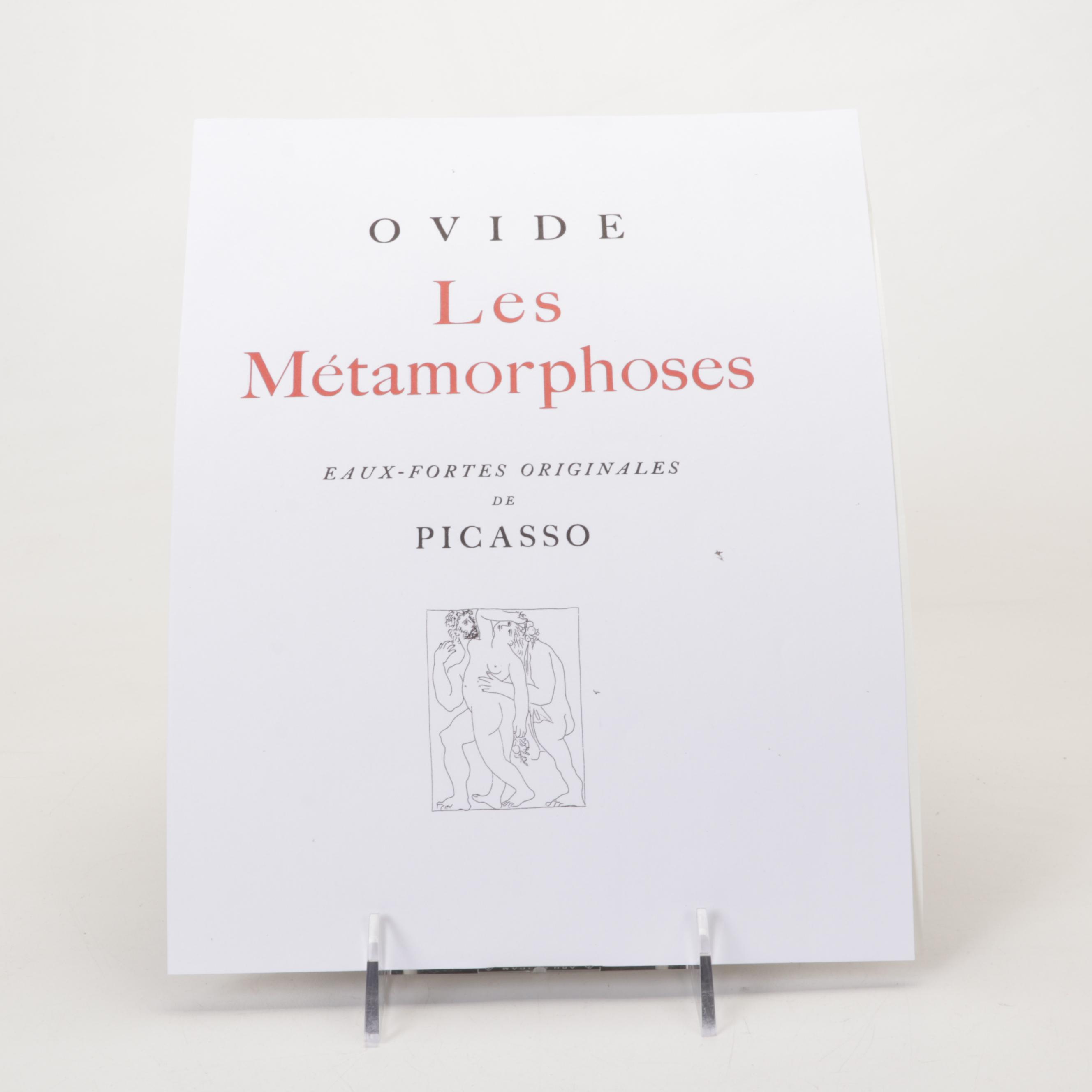 Facsimile Etching After Pablo Picasso From "Les Métamorphoses"