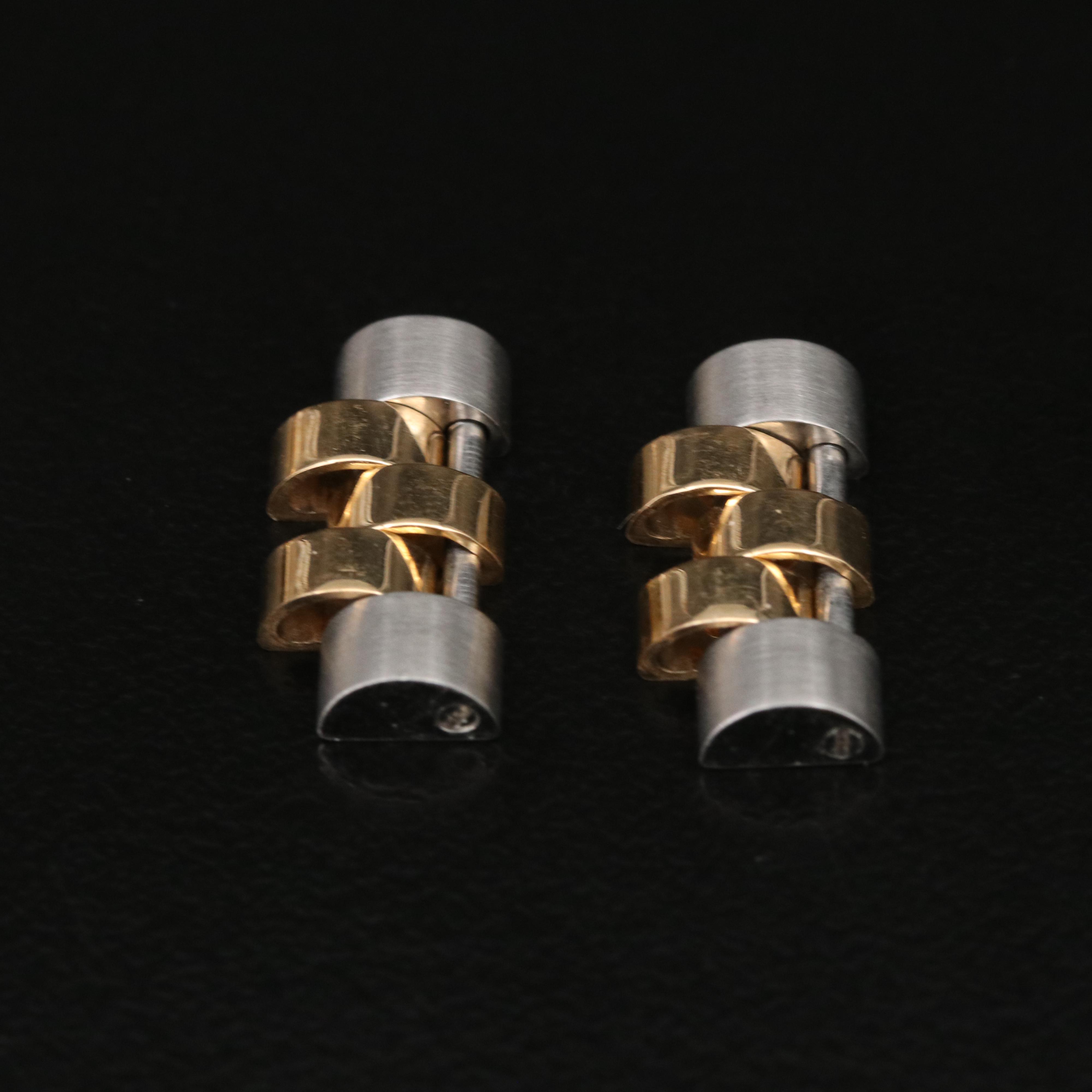 1995 18K and Stainless Steel Rolex Oyster Perpetual Datejust Watch