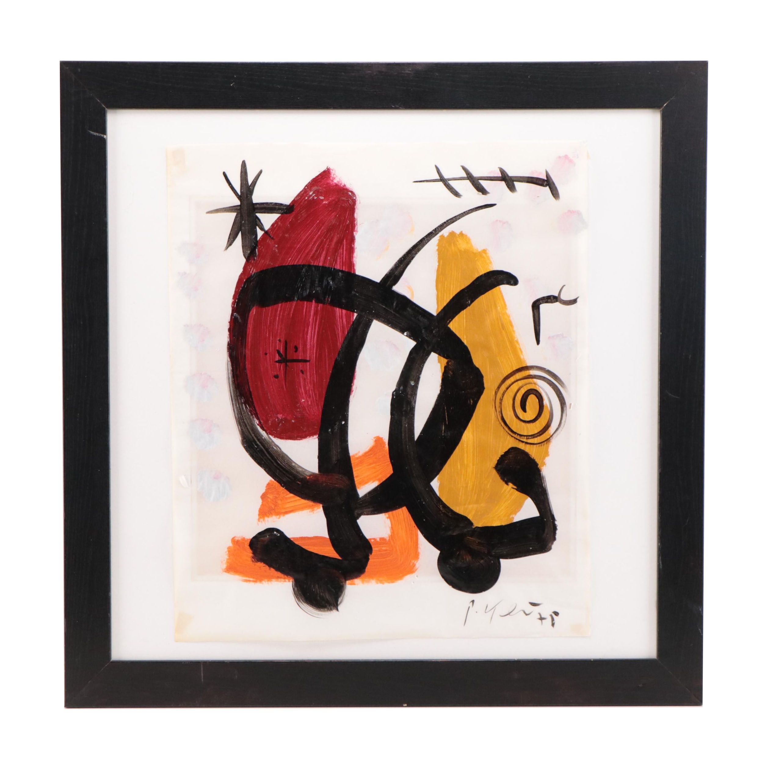 Peter Keil Abstract Acrylic Painting