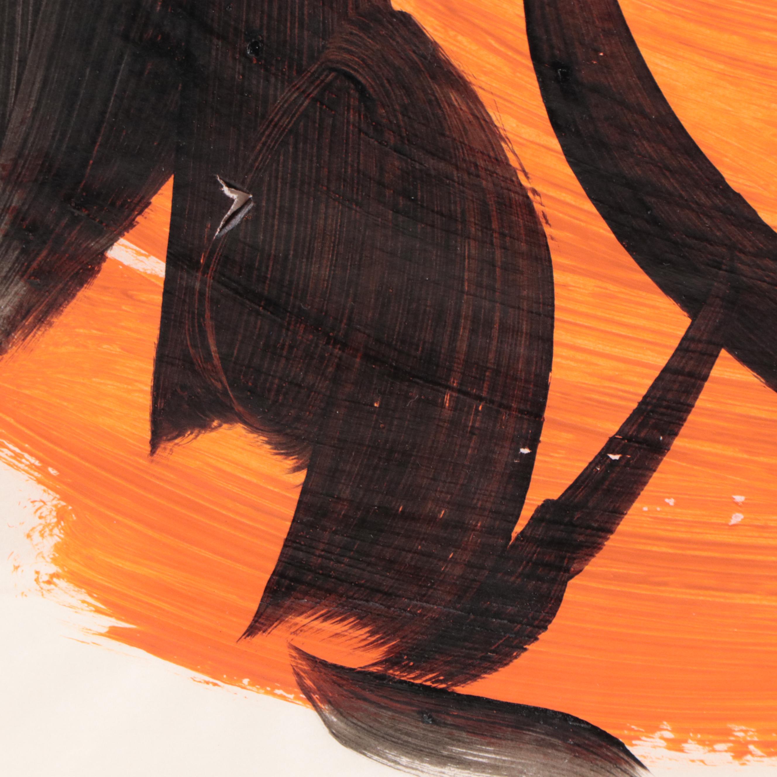 Peter Keil Abstract Acrylic Portrait Painting