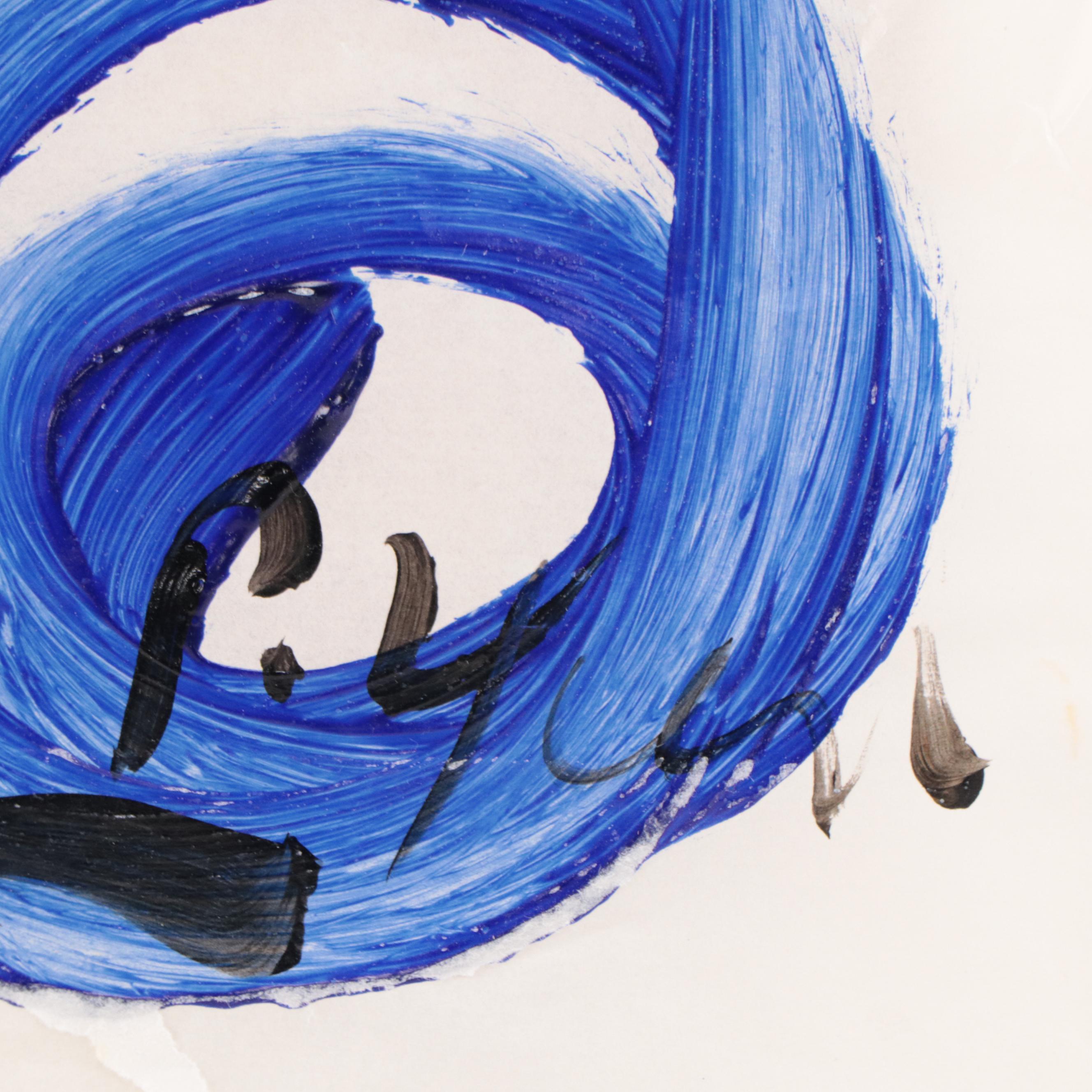 Peter Keil Abstract Acrylic Portrait Painting