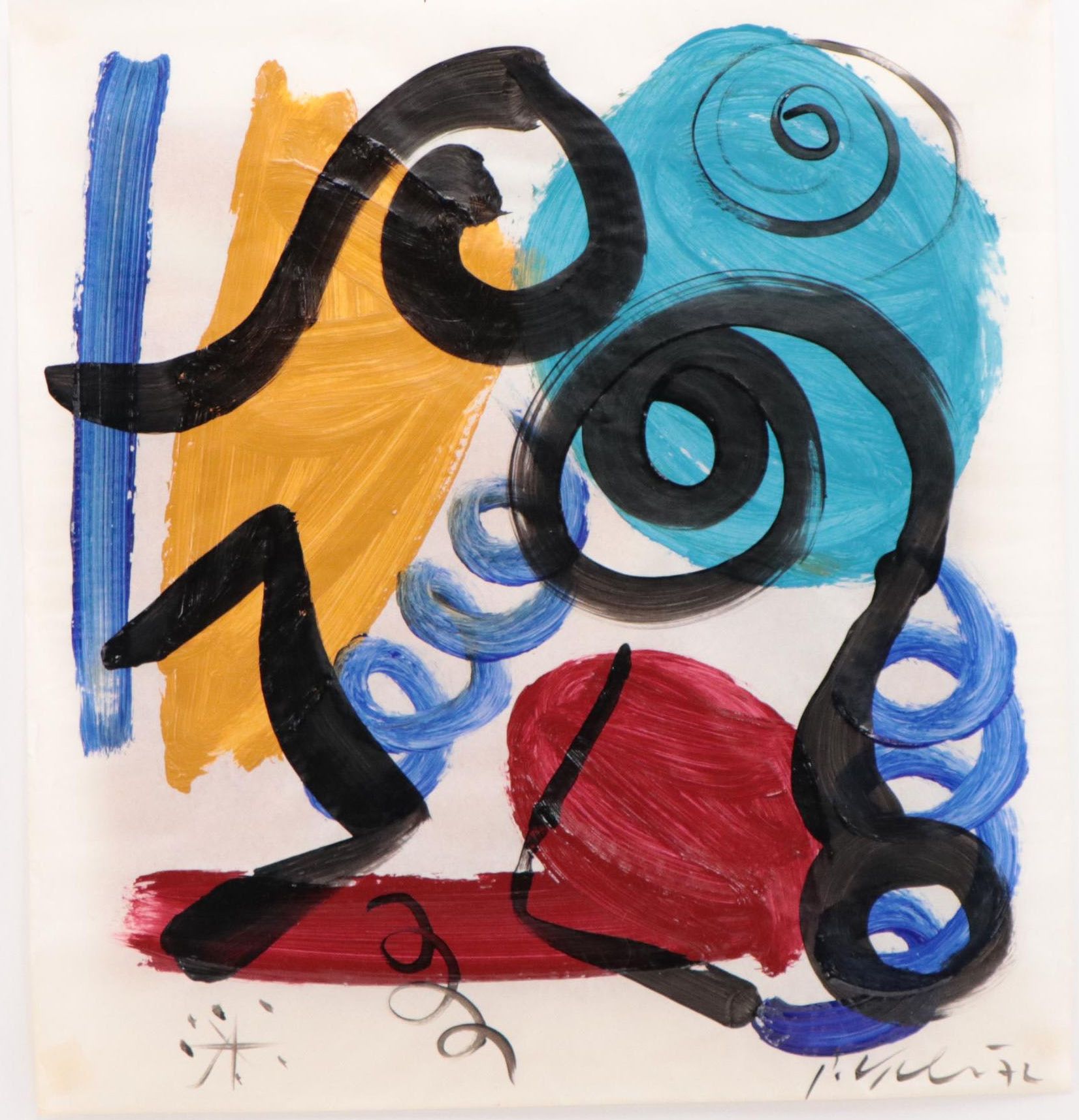 Peter Keil Abstract Acrylic Painting