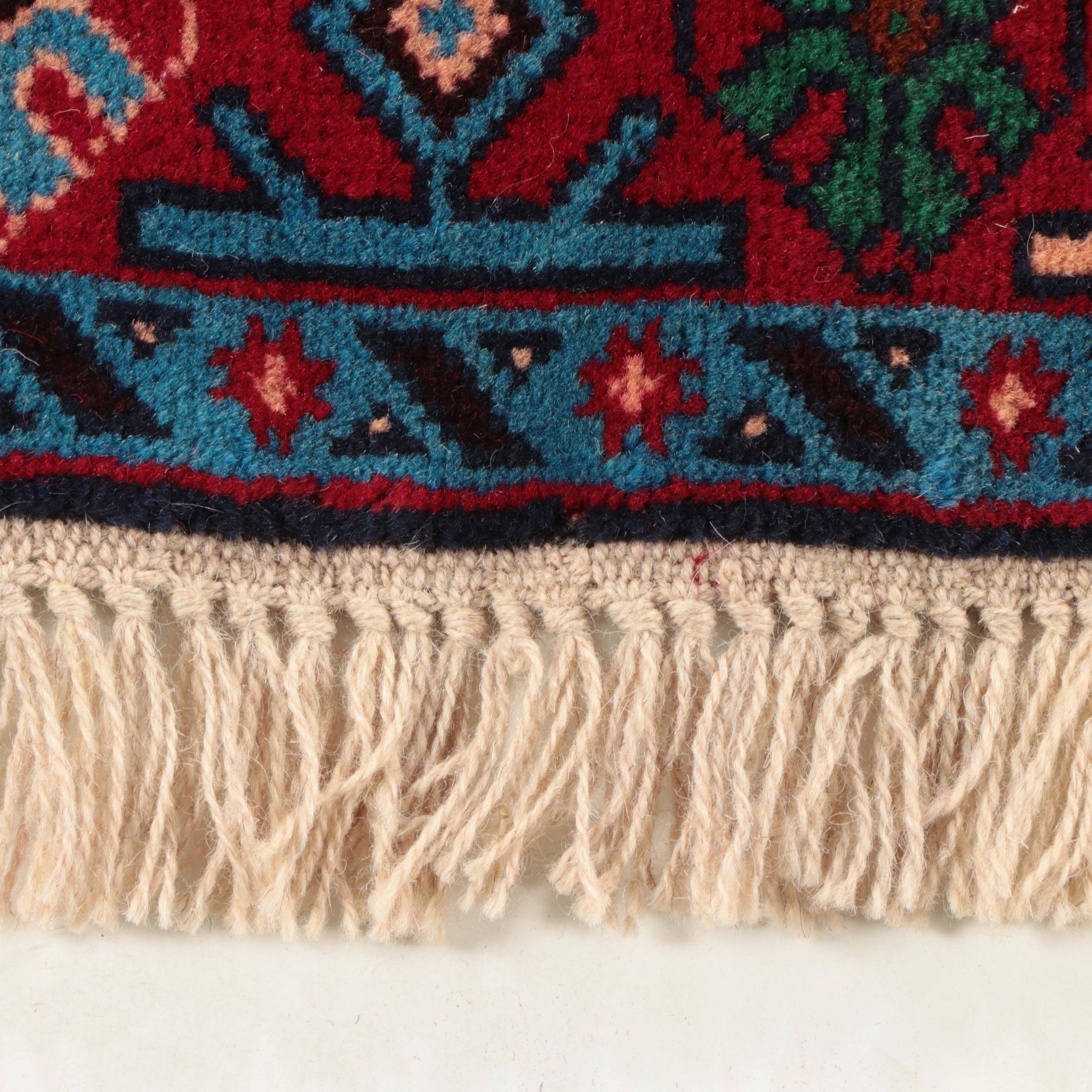 3' x 5'6 Hand-Knotted Persian Serab Wool Area Rug