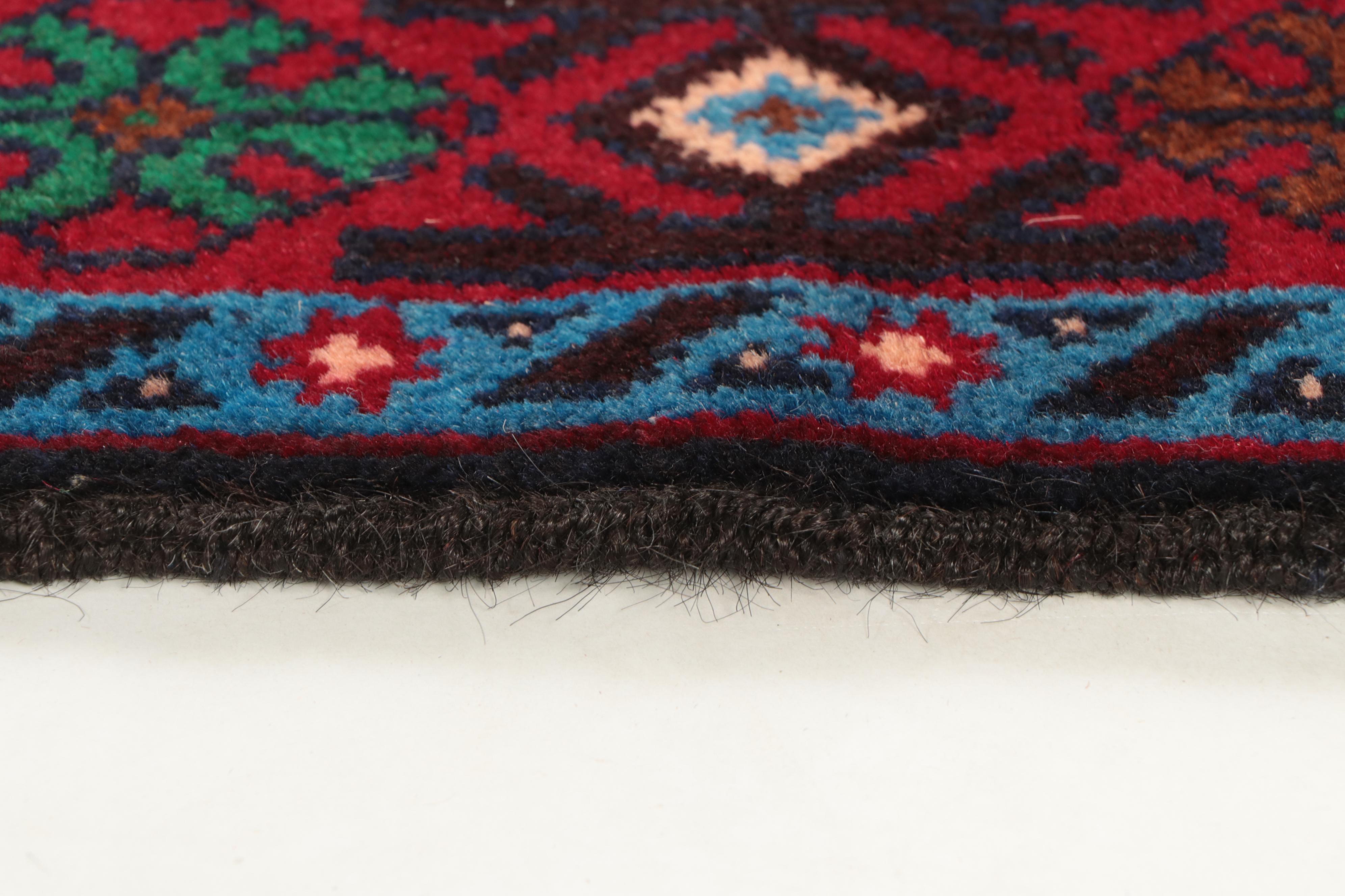 3' x 5'6 Hand-Knotted Persian Serab Wool Area Rug