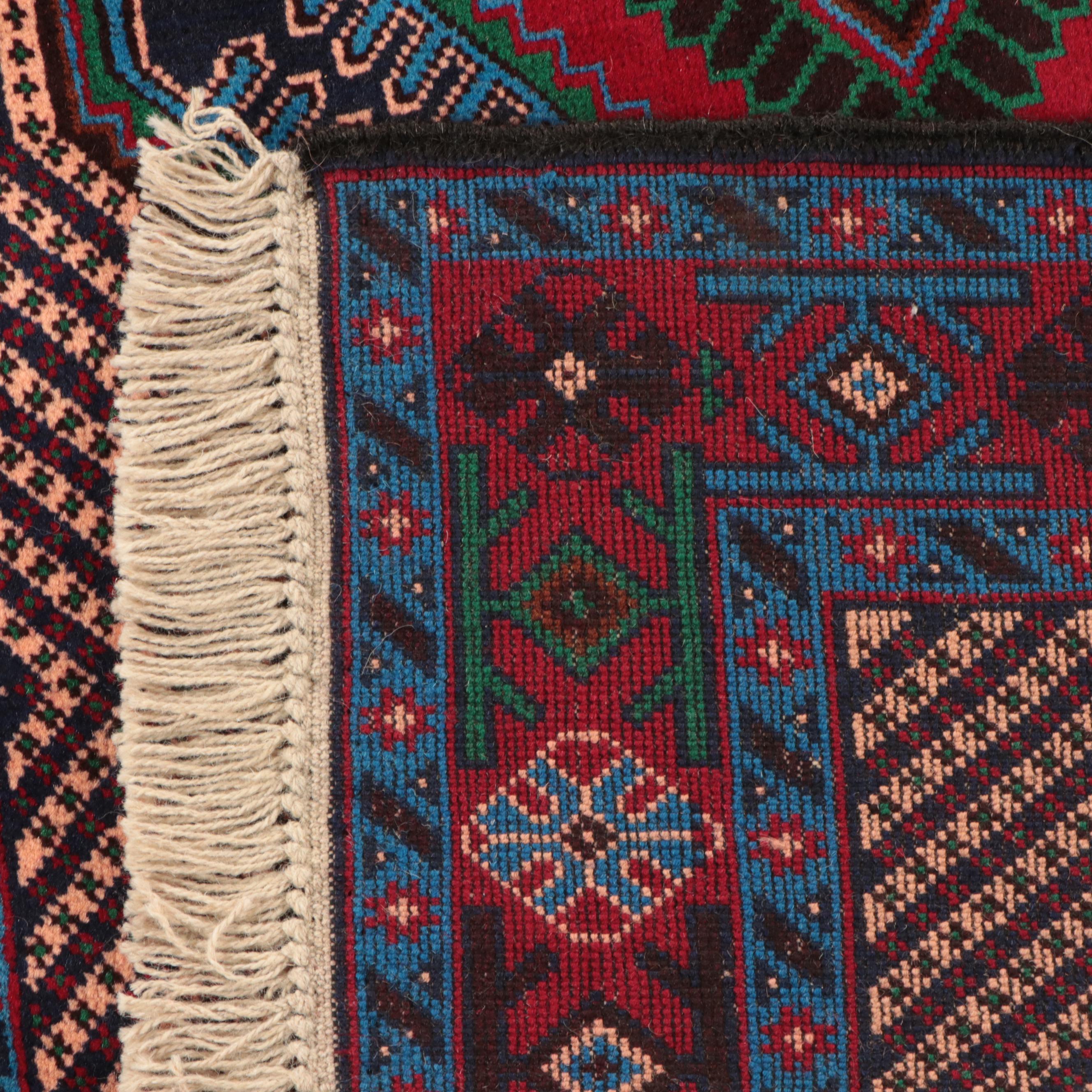 3' x 5'6 Hand-Knotted Persian Serab Wool Area Rug