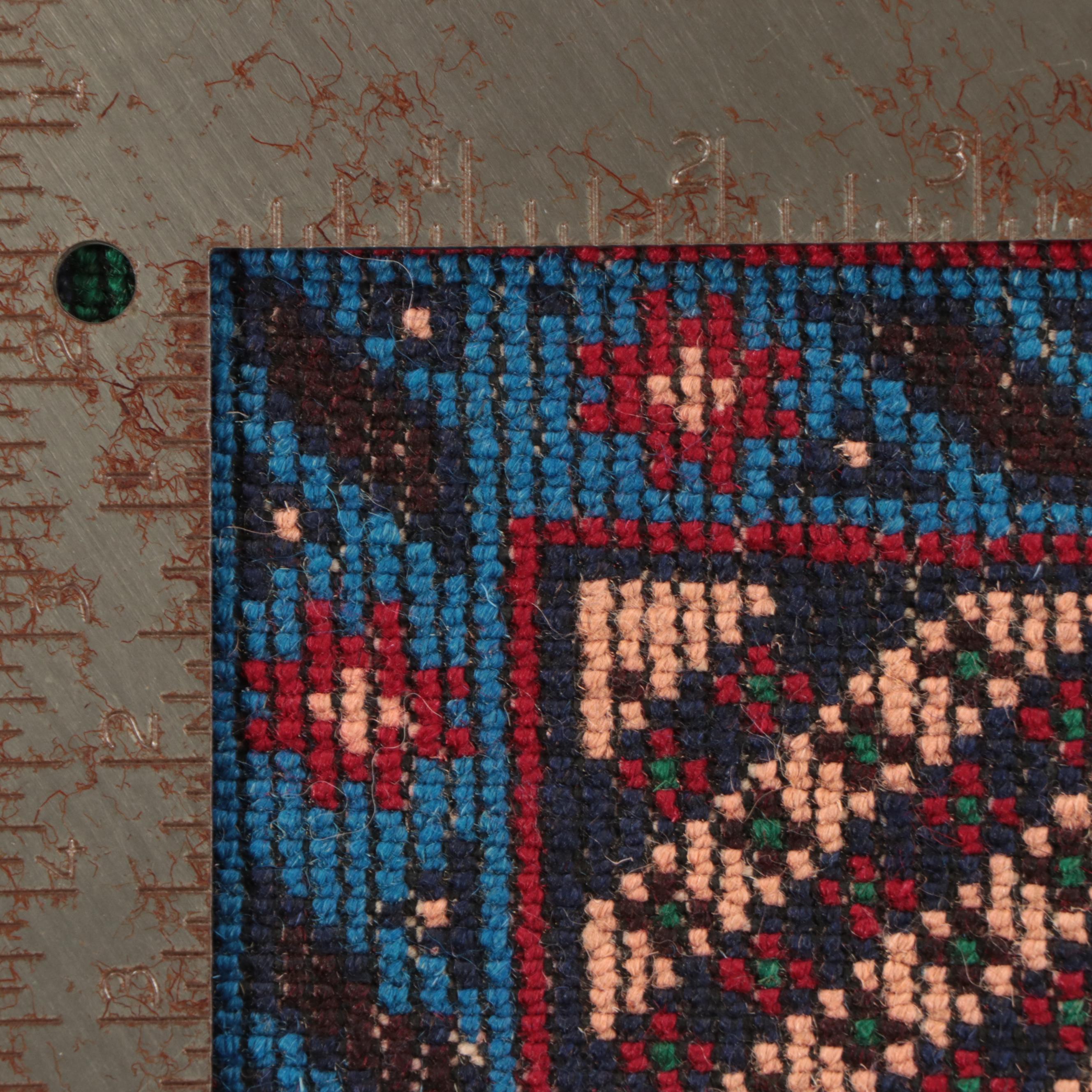 3' x 5'6 Hand-Knotted Persian Serab Wool Area Rug