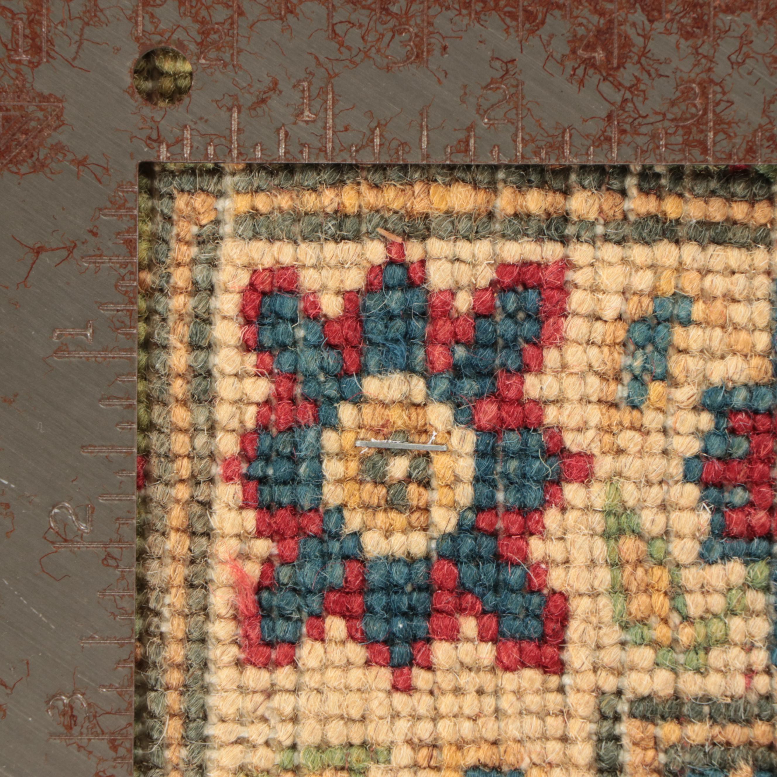 2' x 6' Hand-Knotted Afghan Kazak Style Carpet Runner