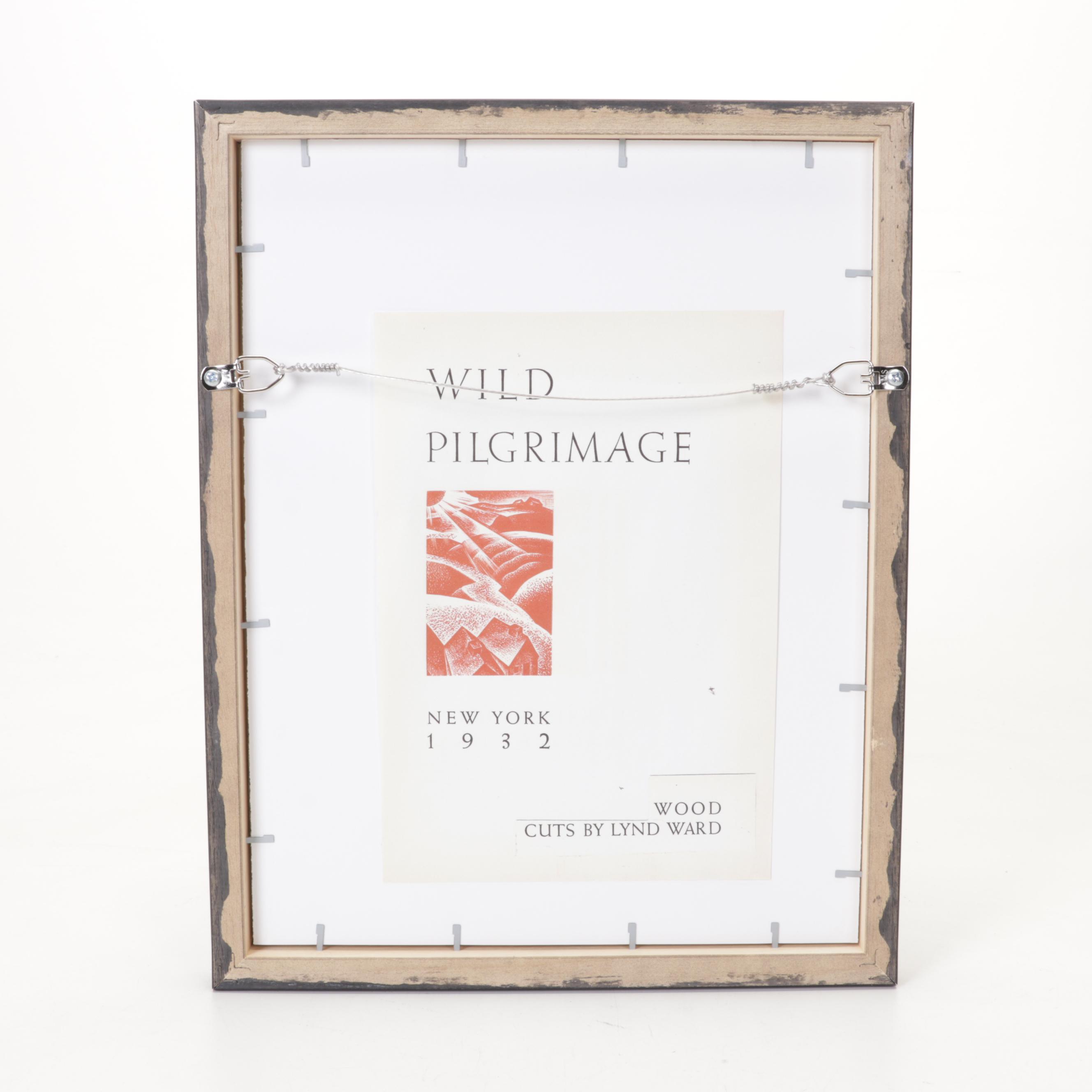 Lynd Ward Art Deco Woodcut From "Wild Pilgrimage," 1932