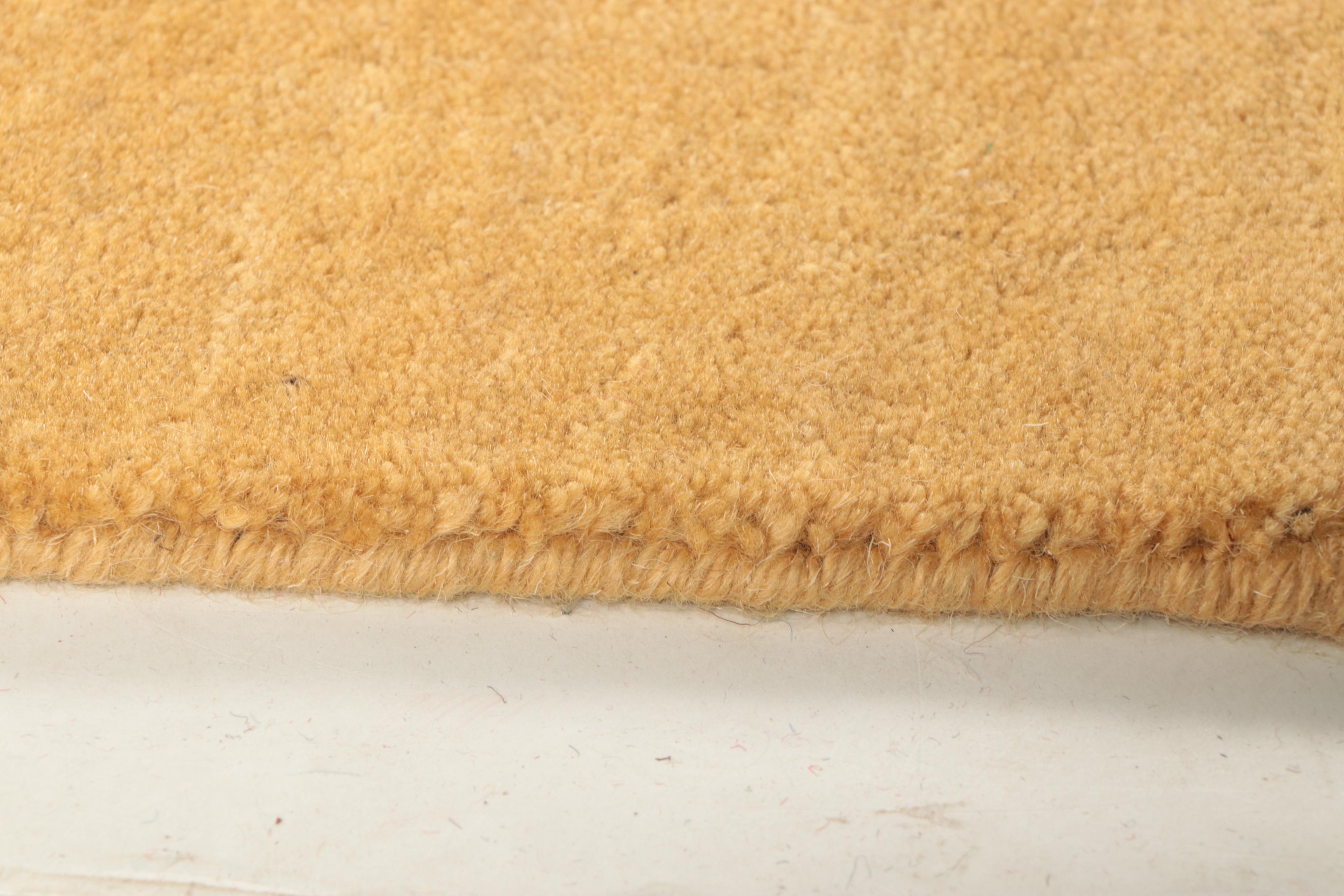 3'11 x 5'10 Hand-Knotted Indo-Persian Gabbeh Area Rug