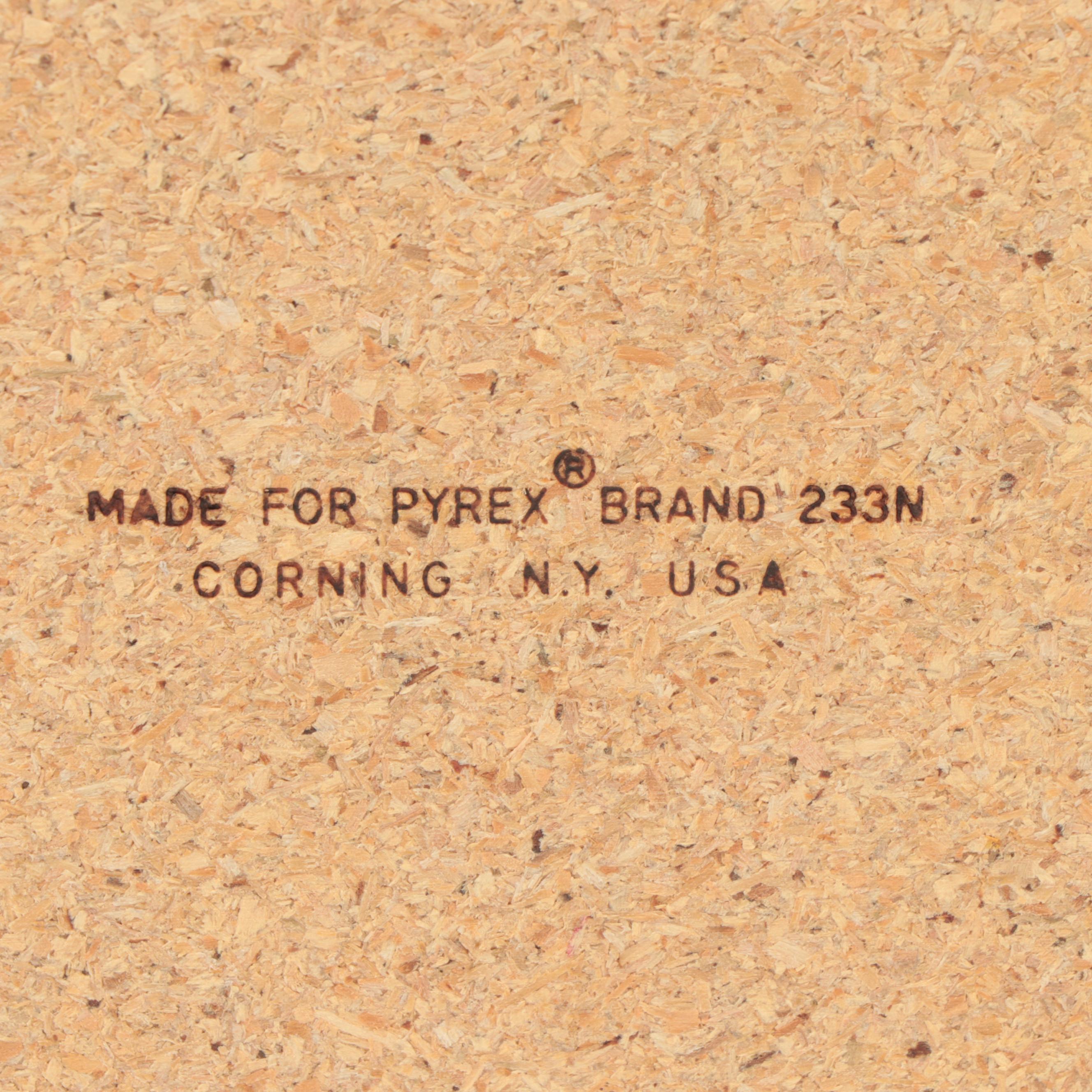 Pyrex Wicker Casserole Dish Holder with Rattan Suitcase and Bamboo Wall Pocket