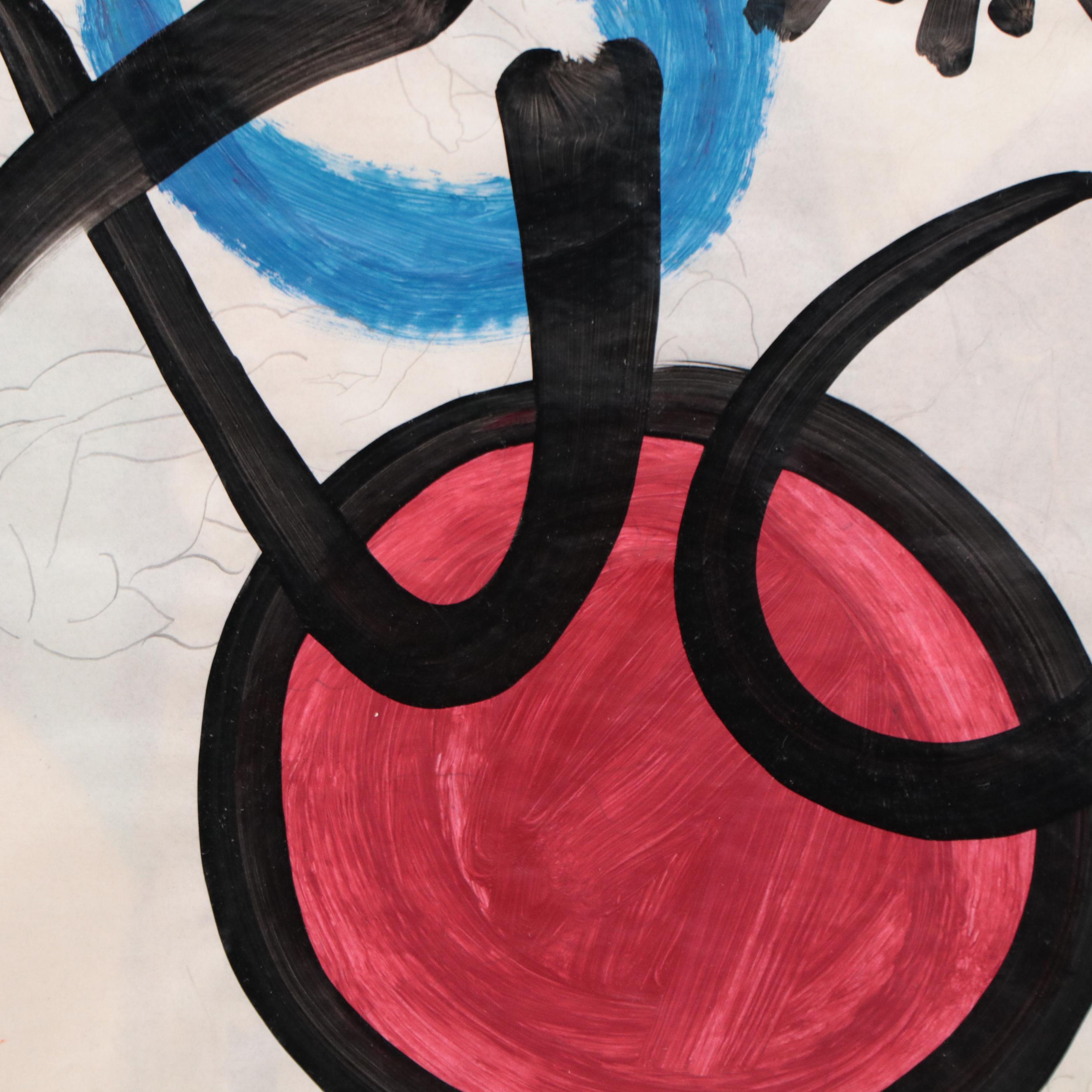 Peter Keil Abstract Acrylic Painting