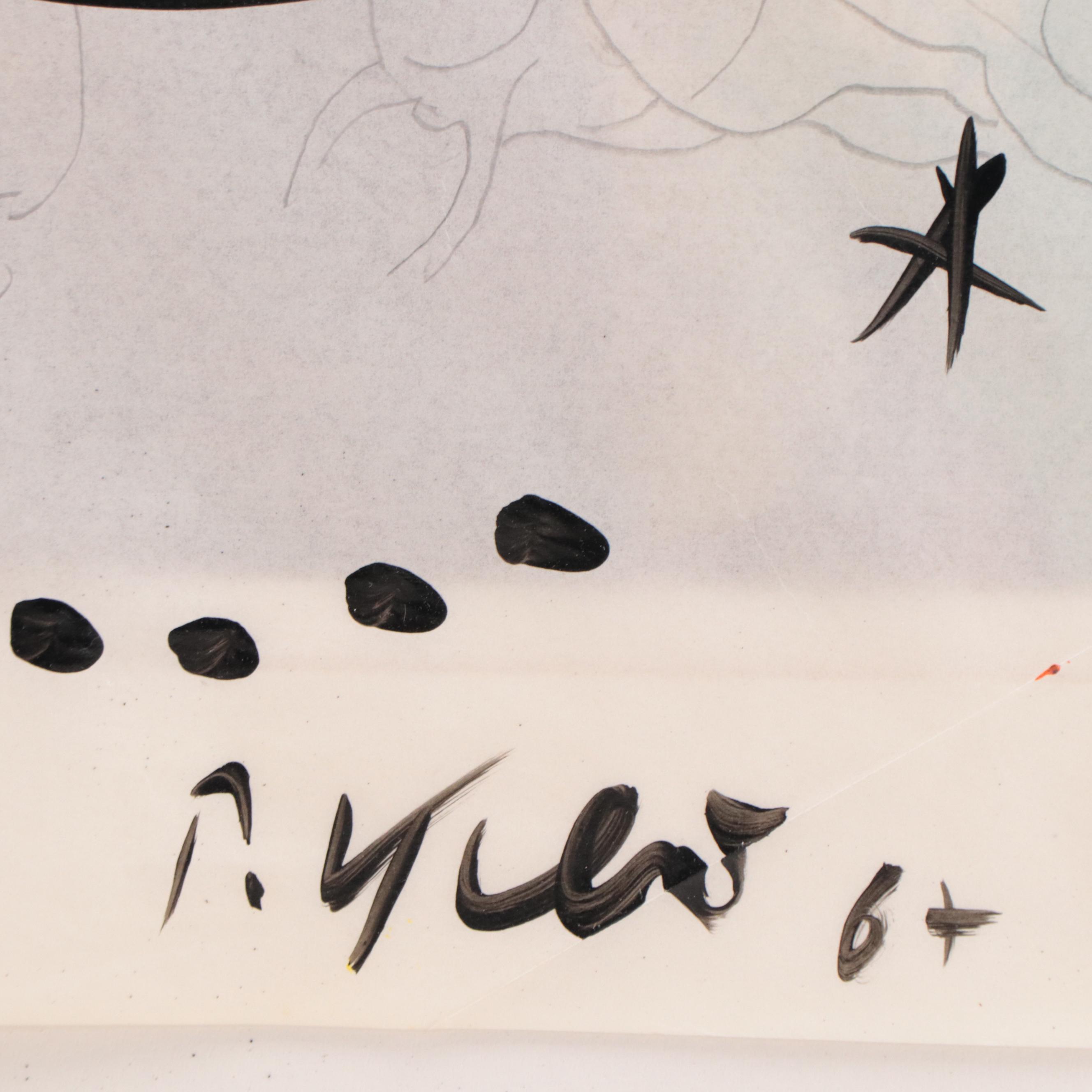 Peter Keil Abstract Acrylic Painting