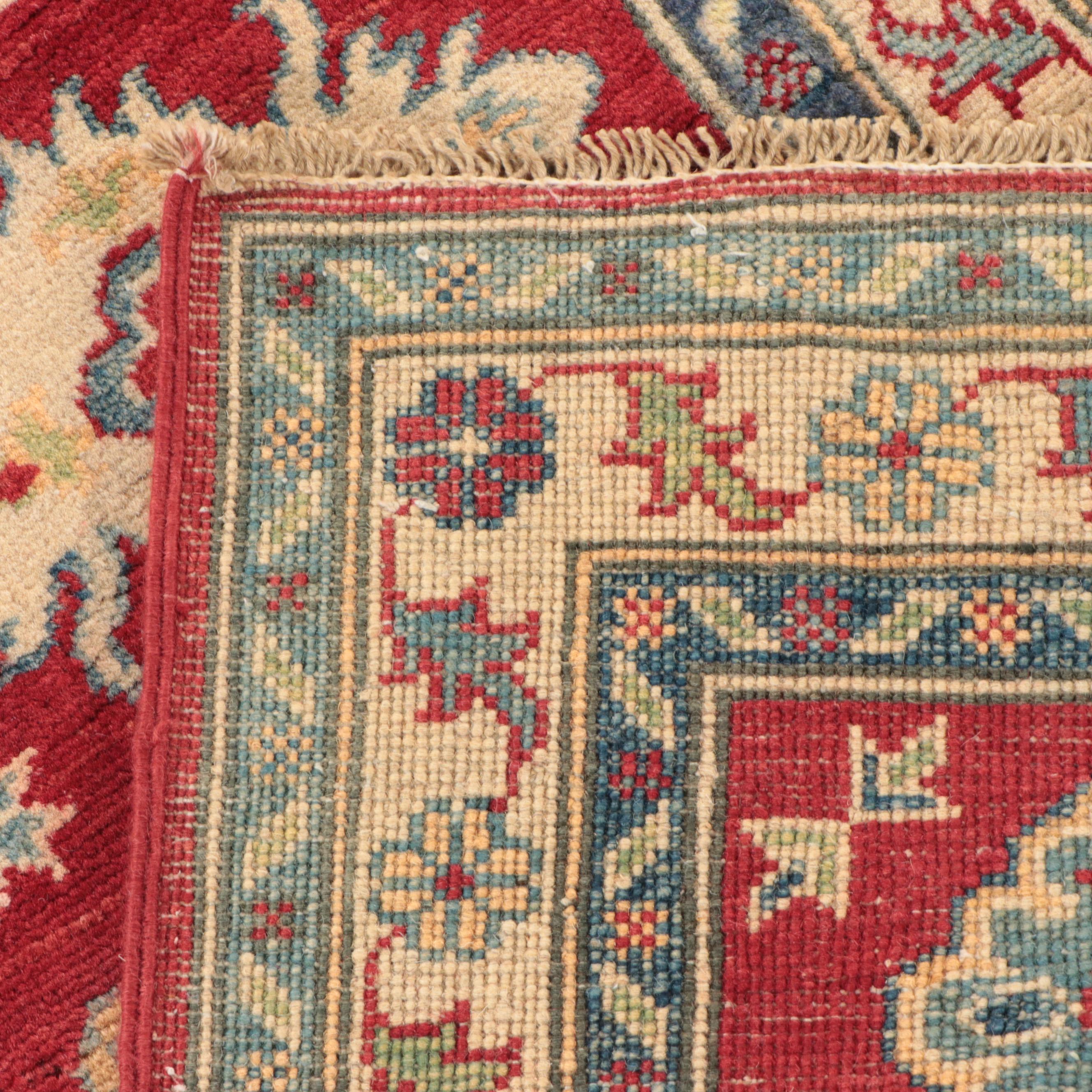 2' x 5'11 Hand-Knotted Afghan Kazak Style Carpet Runner