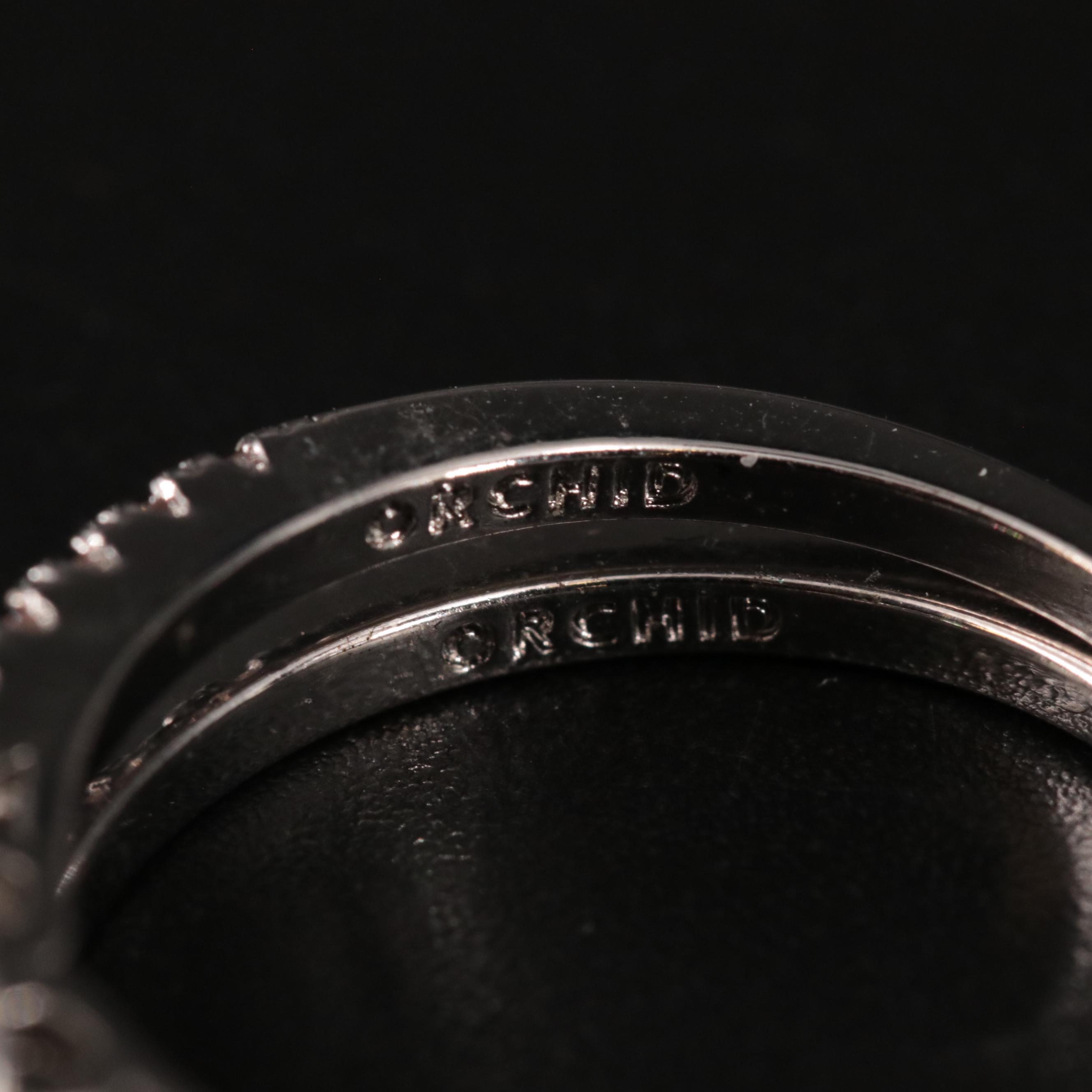 Cubic Zirconia Ring Set