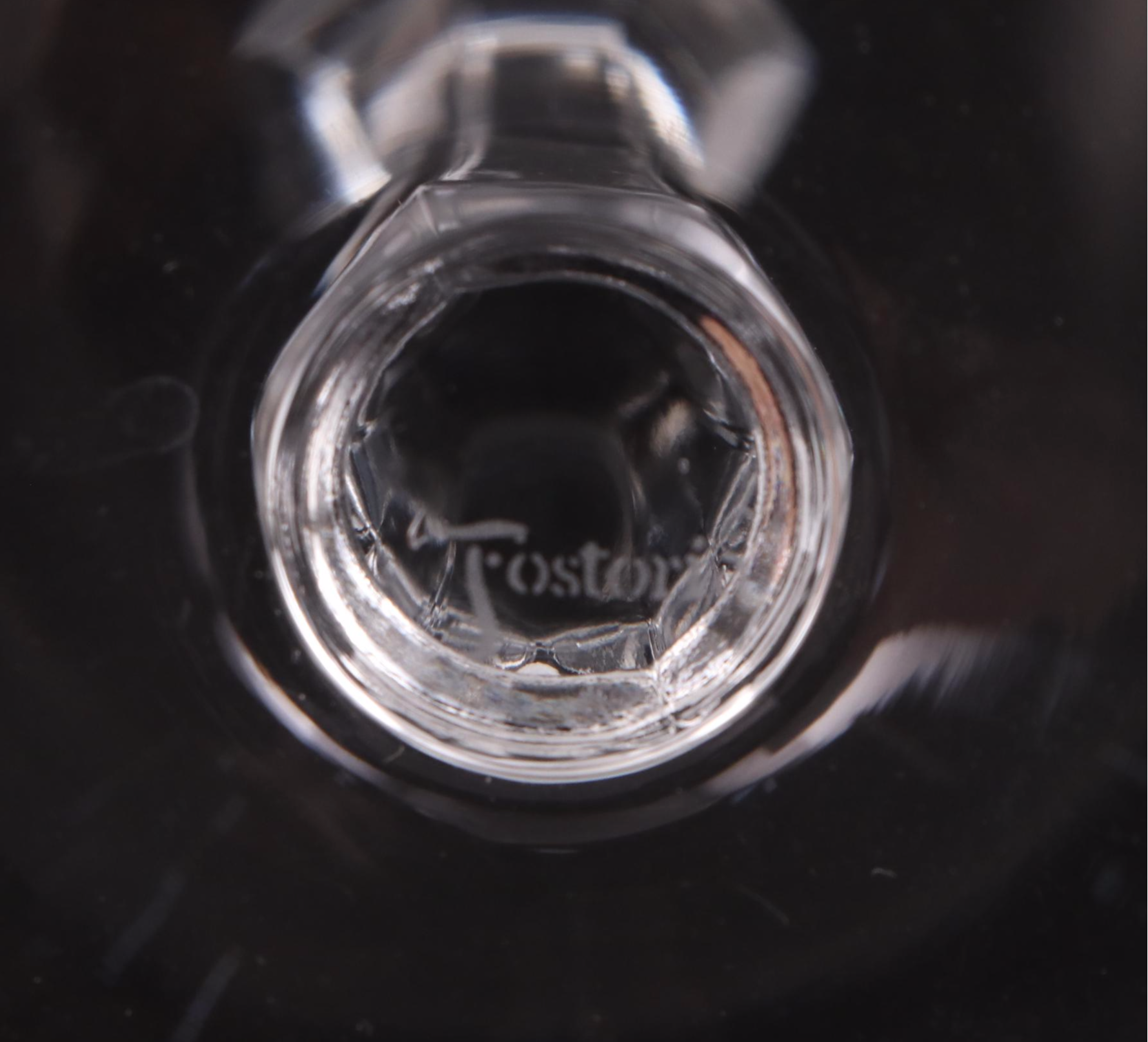 Fostoria "Trousseau" Water Goblets and Other Silver-Rimmed Stemware, 1958-1982