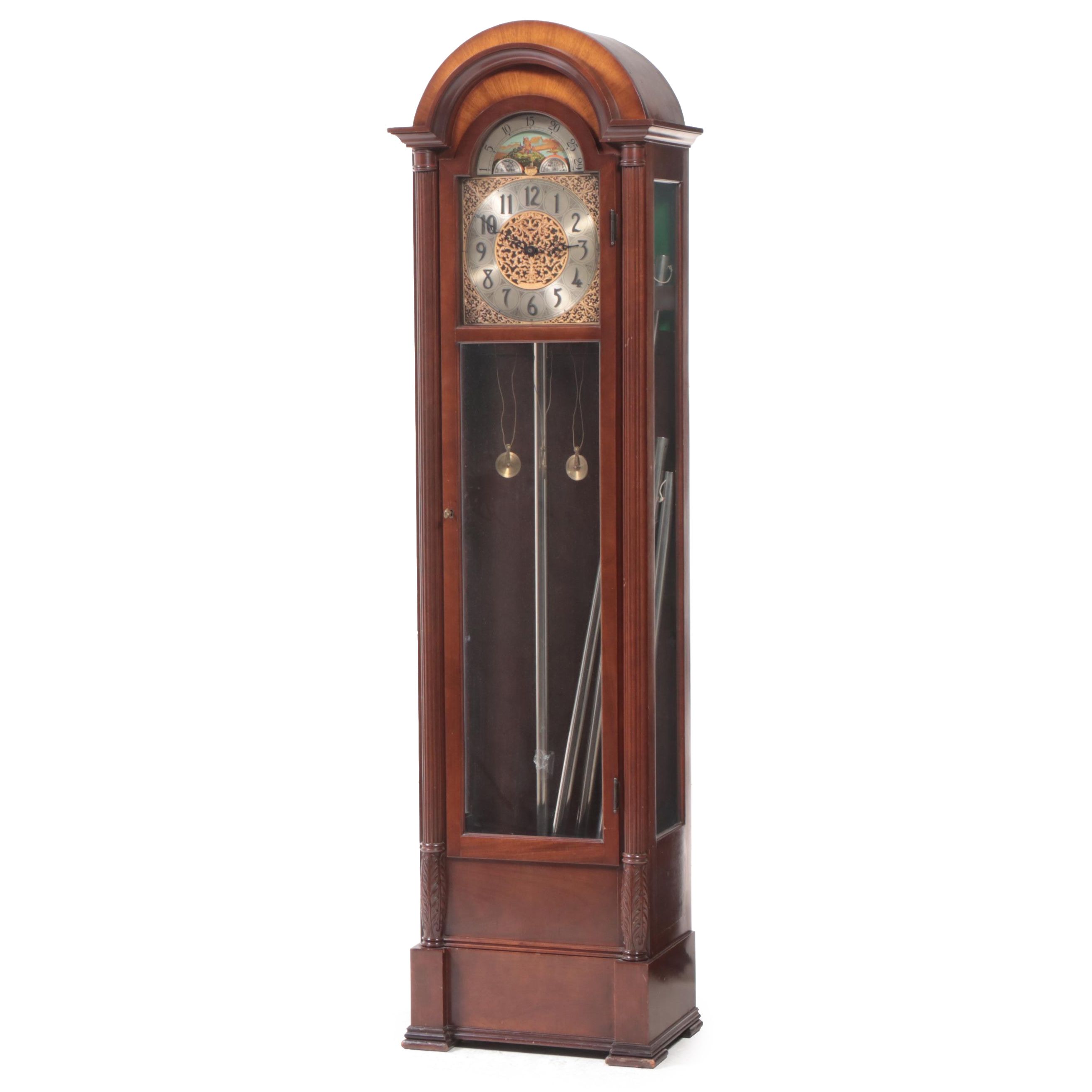 Revere Electric Grandfather Clock with Bennington Westminster Chime