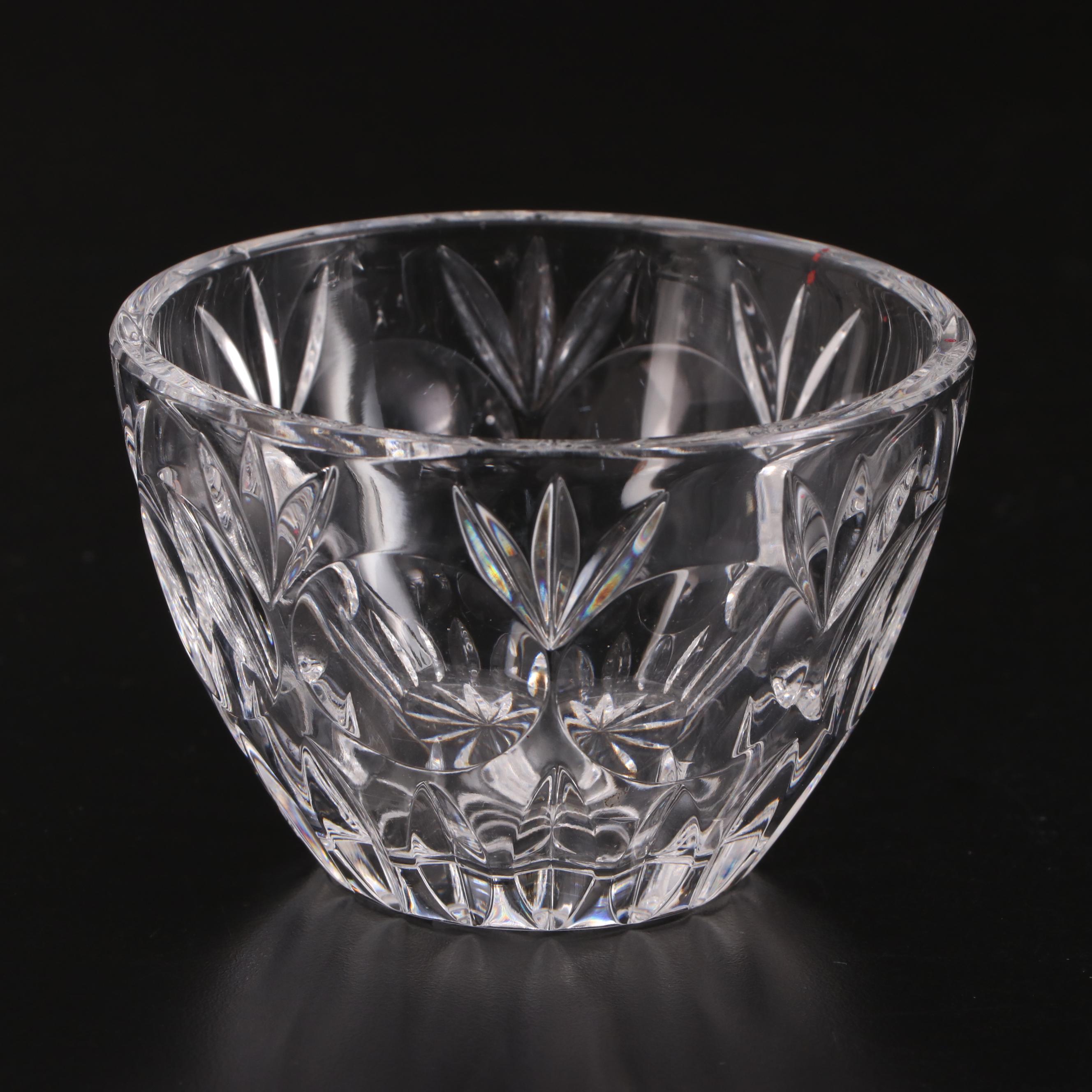 Gorham Crystal Butter Dish and Other Tableware