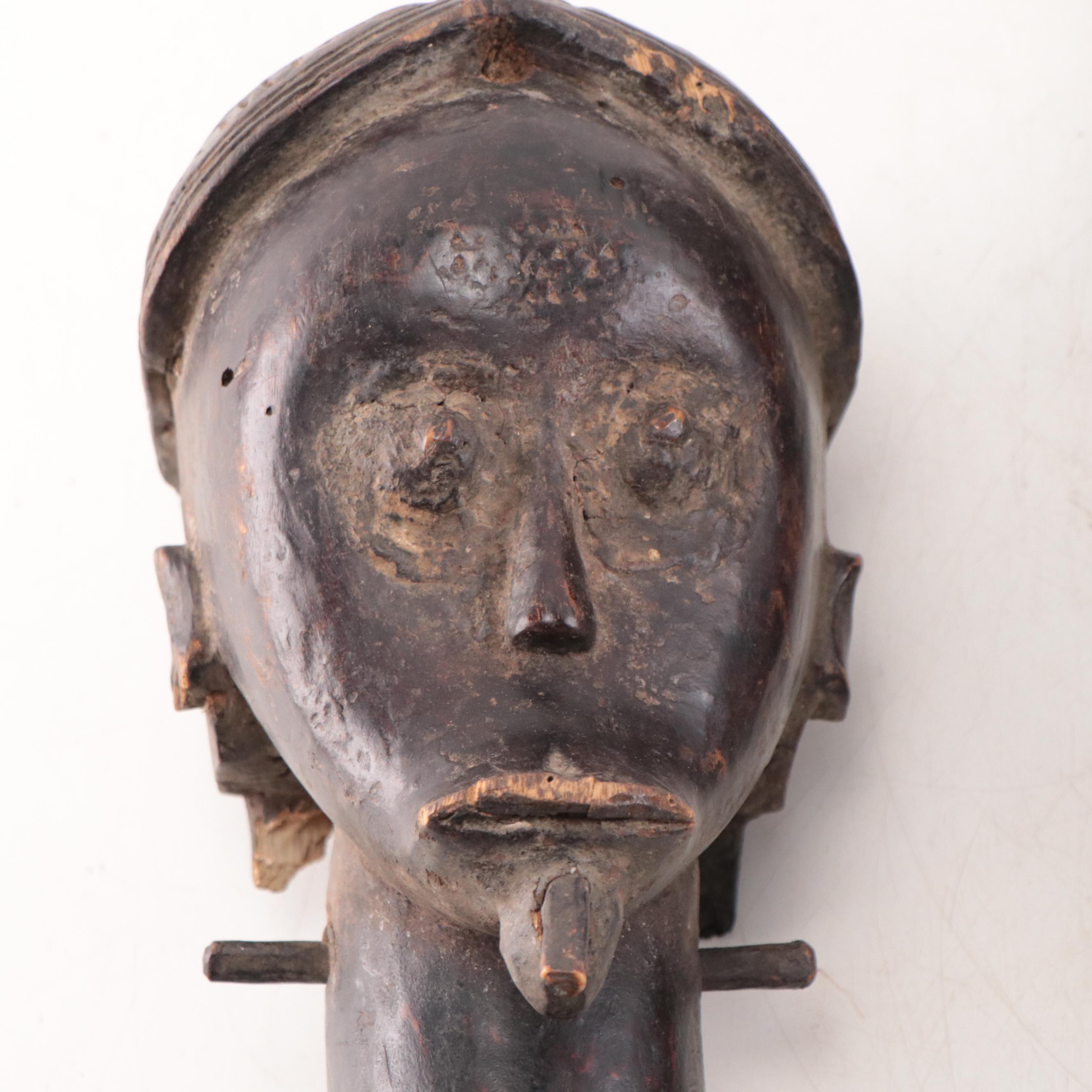 Fang Style Wooden Heads, Central Africa
