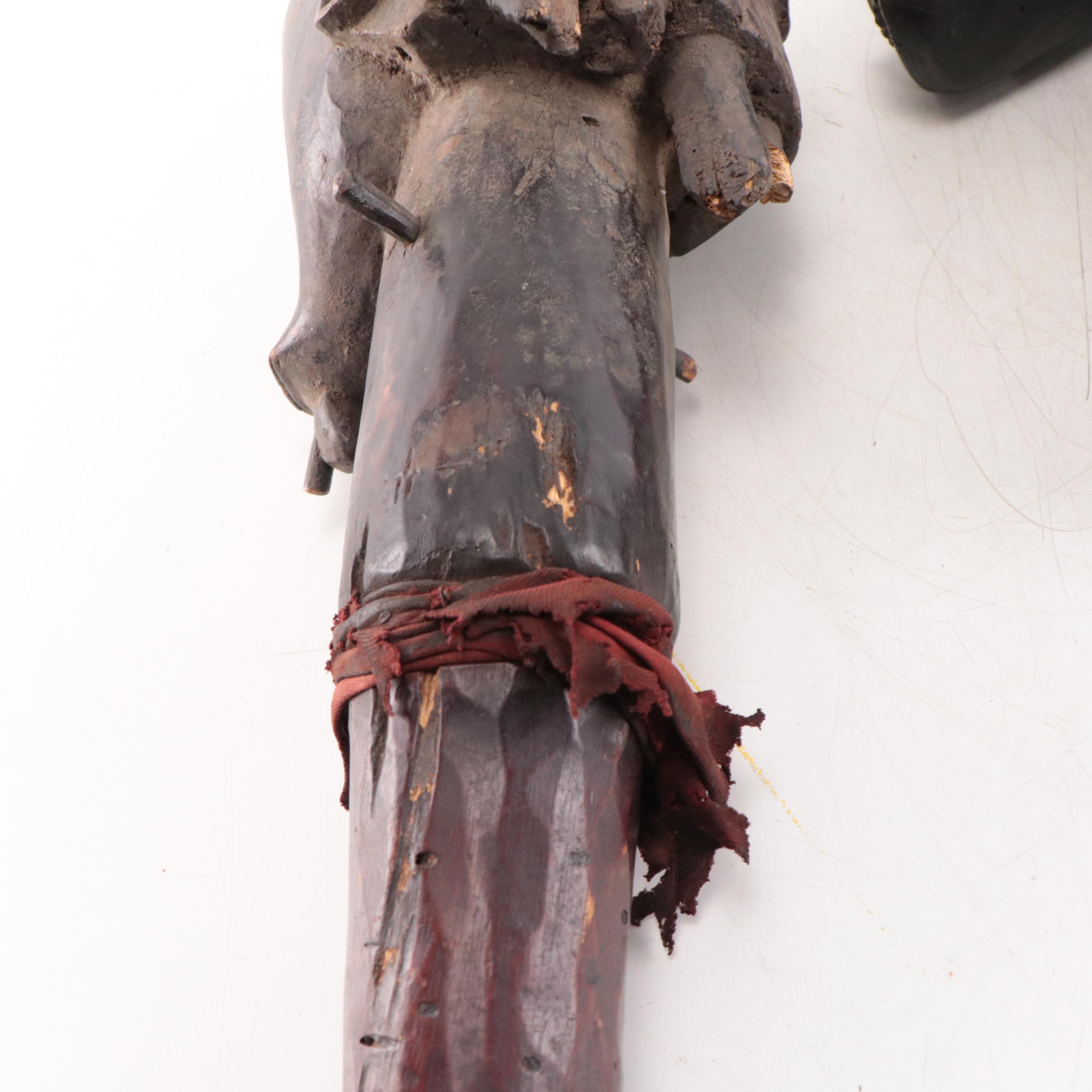 Fang Style Wooden Heads, Central Africa