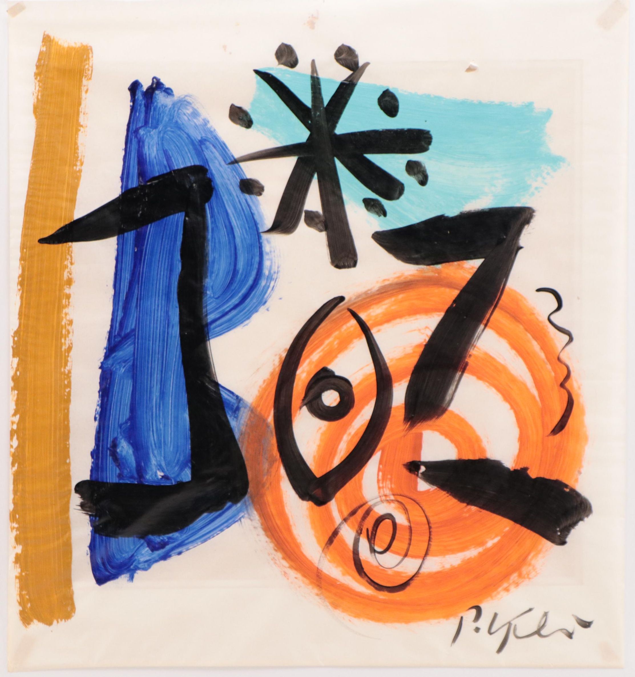 Peter Keil Abstract Acrylic Painting