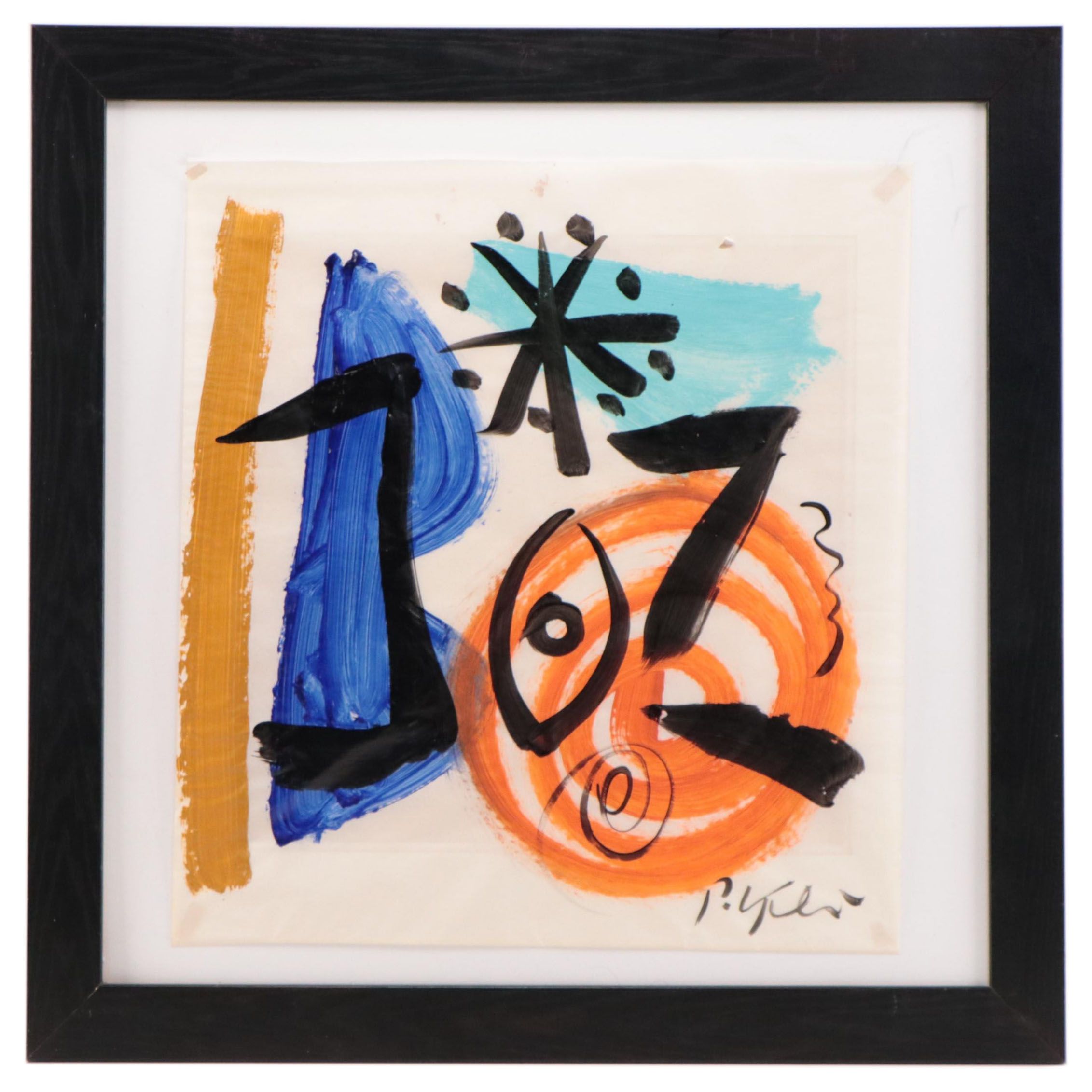 Peter Keil Abstract Acrylic Painting