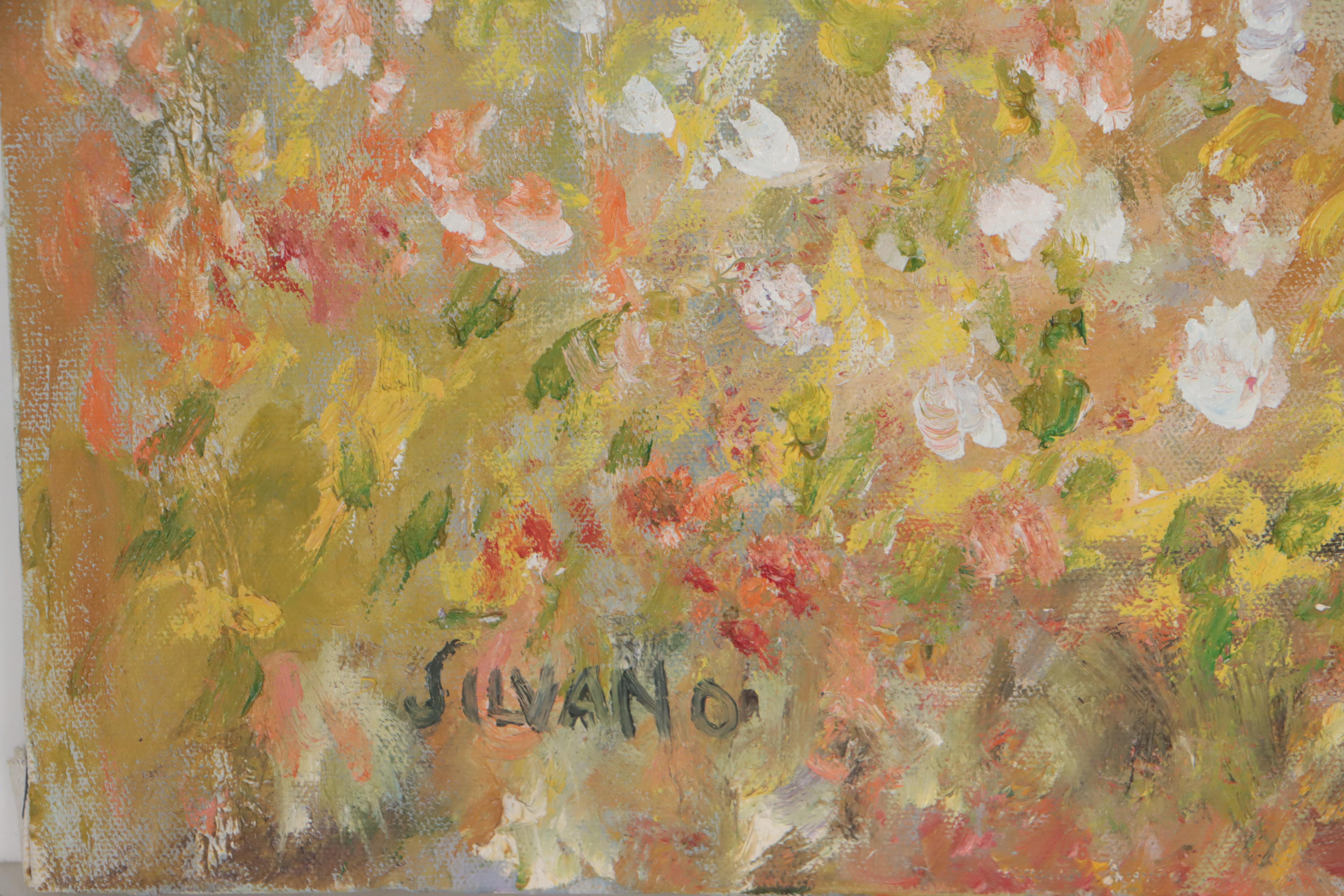 Silvano Assensi Oil Painting of Meadow