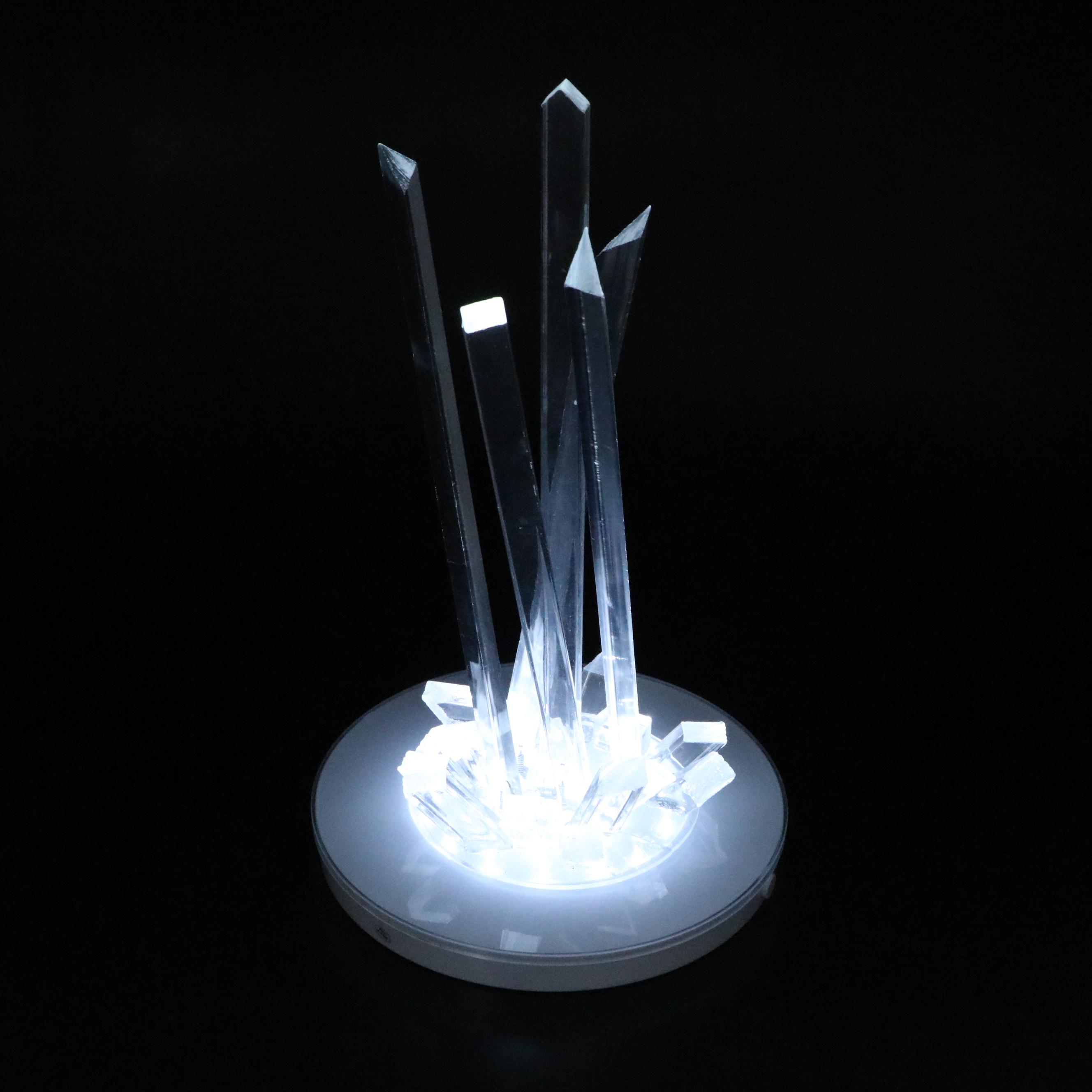 Acrylic Crystals Illuminated Centerpieces