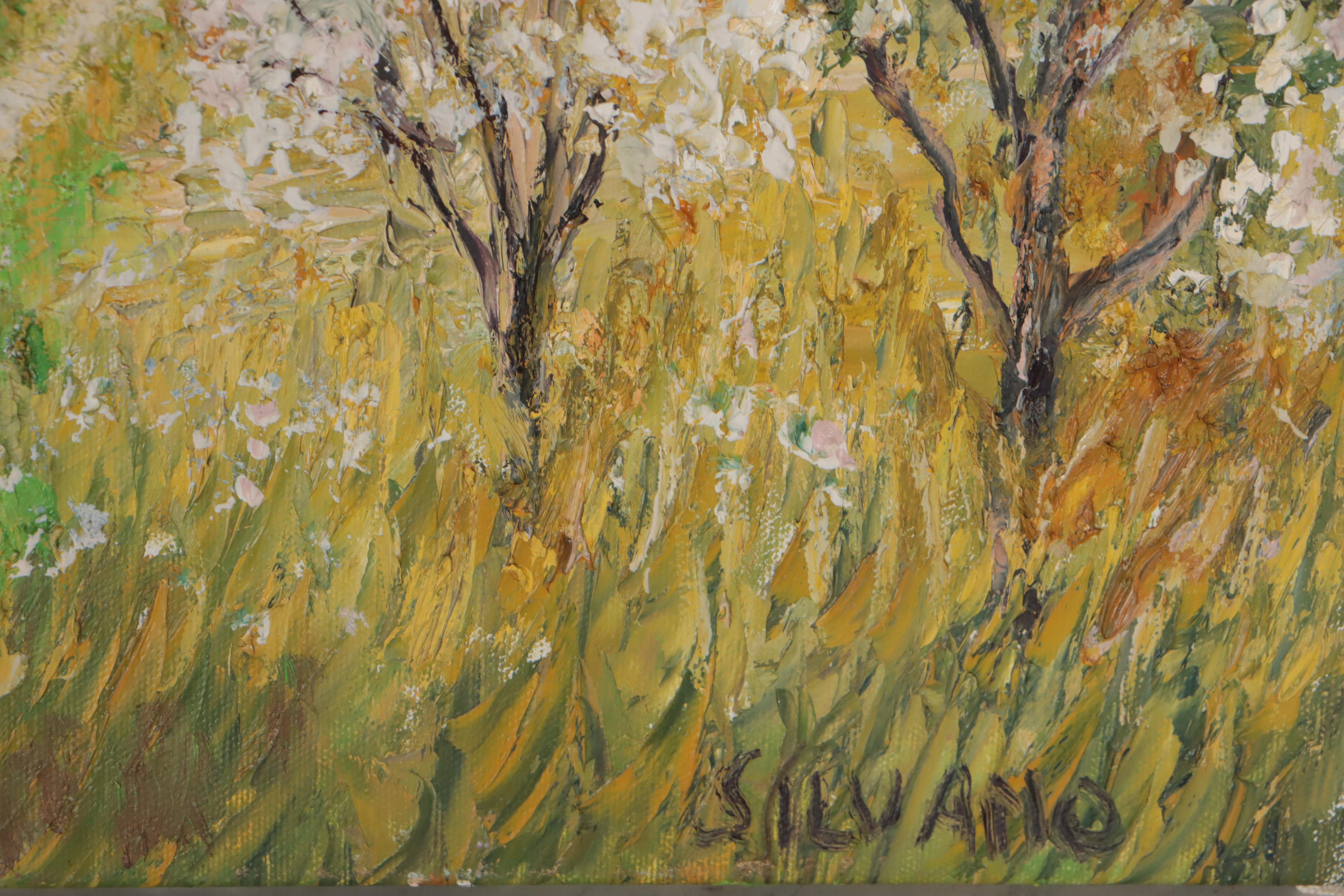 Silvano Assensi Oil Painting of Landscape