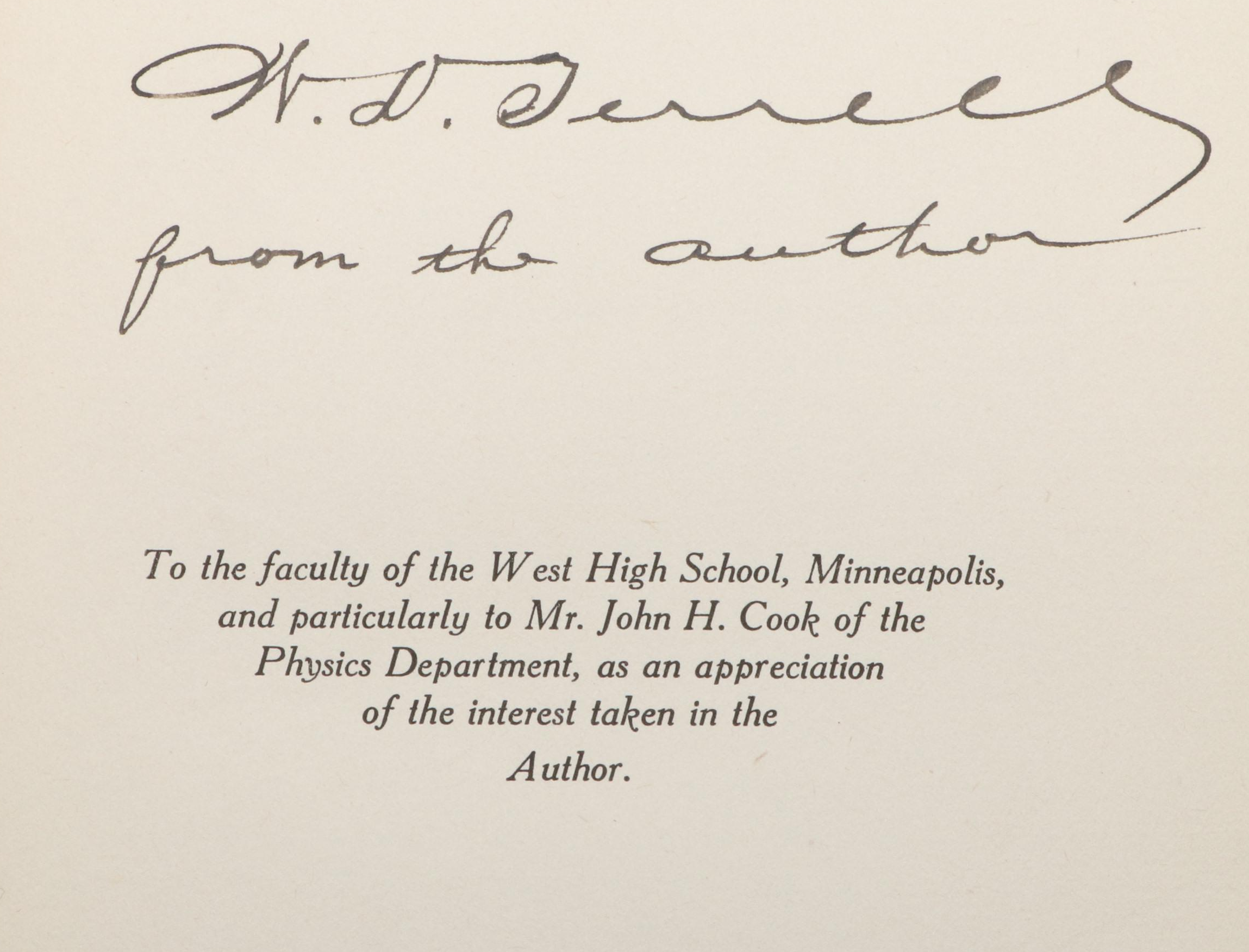 Signed First Edition "Experimental Wireless Stations" by Philip E. Edelman, 1912