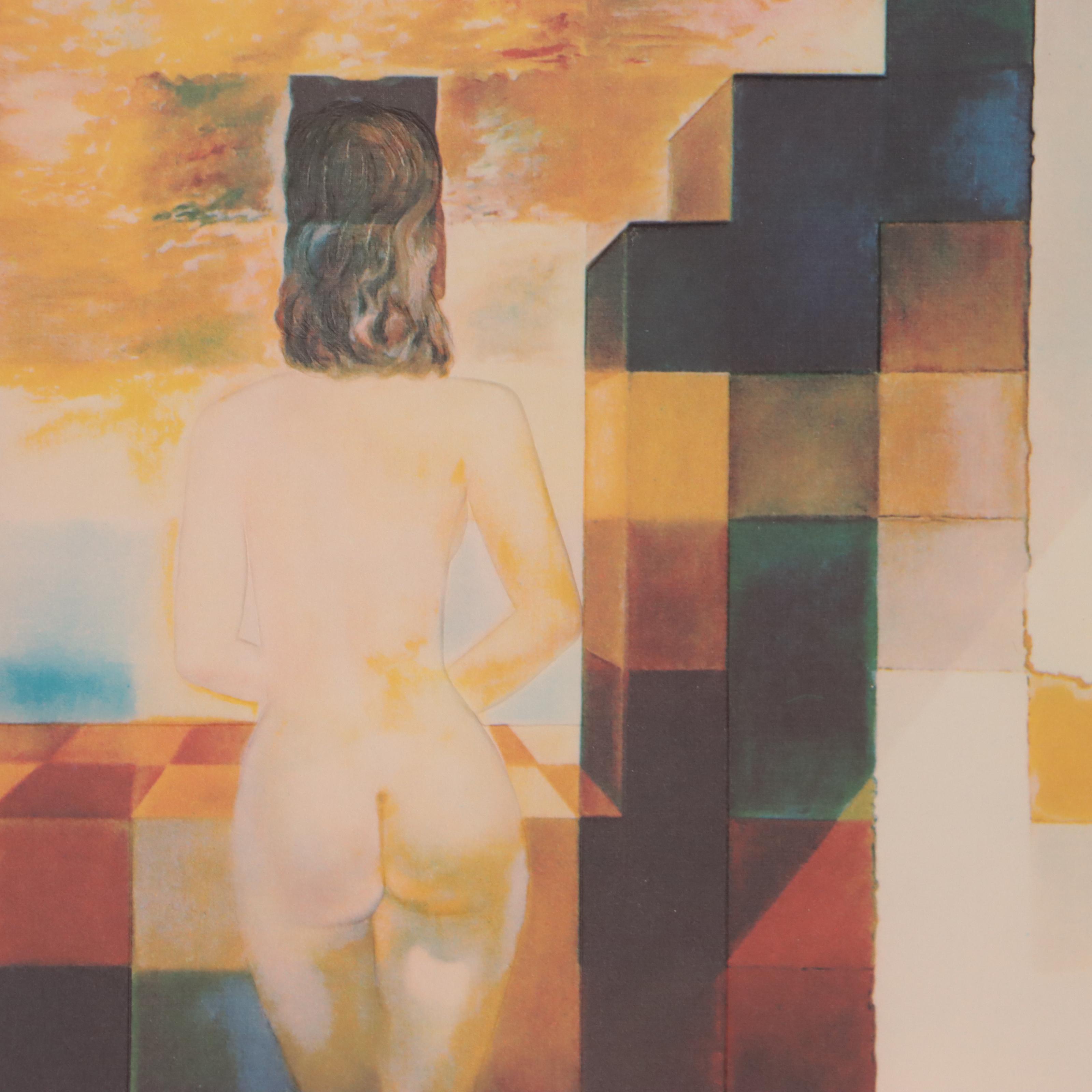 Digital Print After Salvador Dalí "Lincoln in Dalivision"