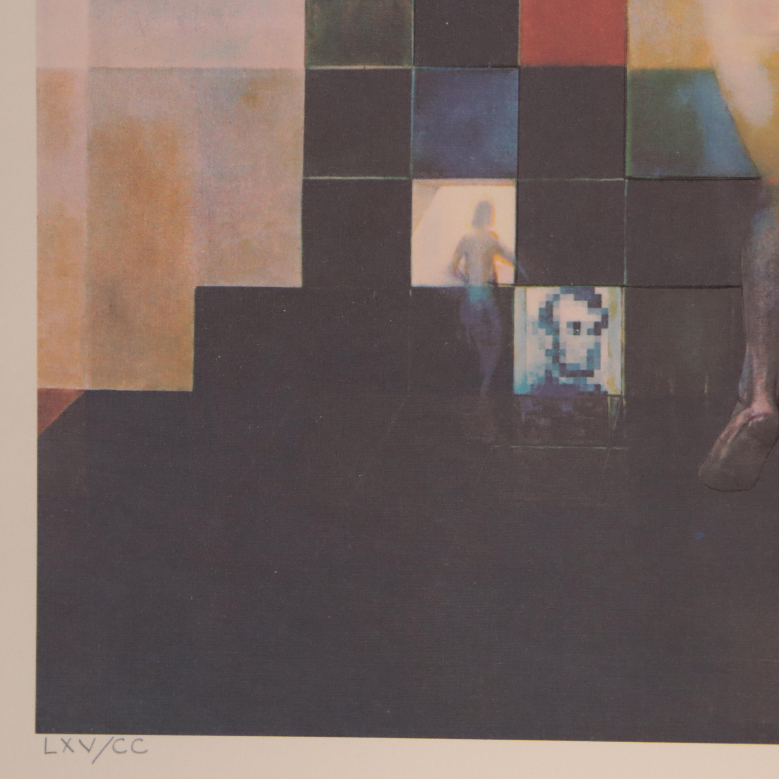 Digital Print After Salvador Dalí "Lincoln in Dalivision"