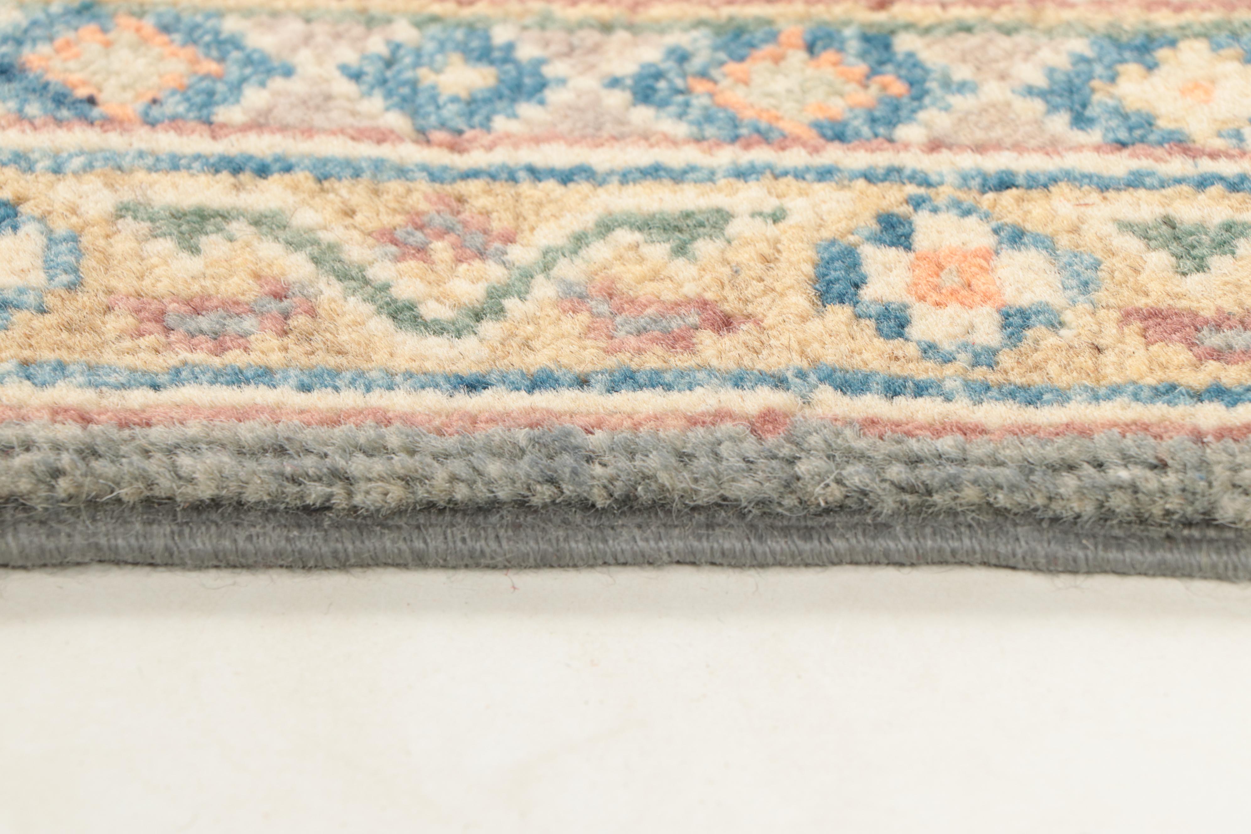 3'3 x 4'8 Hand-Knotted Pakistani Kazak Style Area Rug