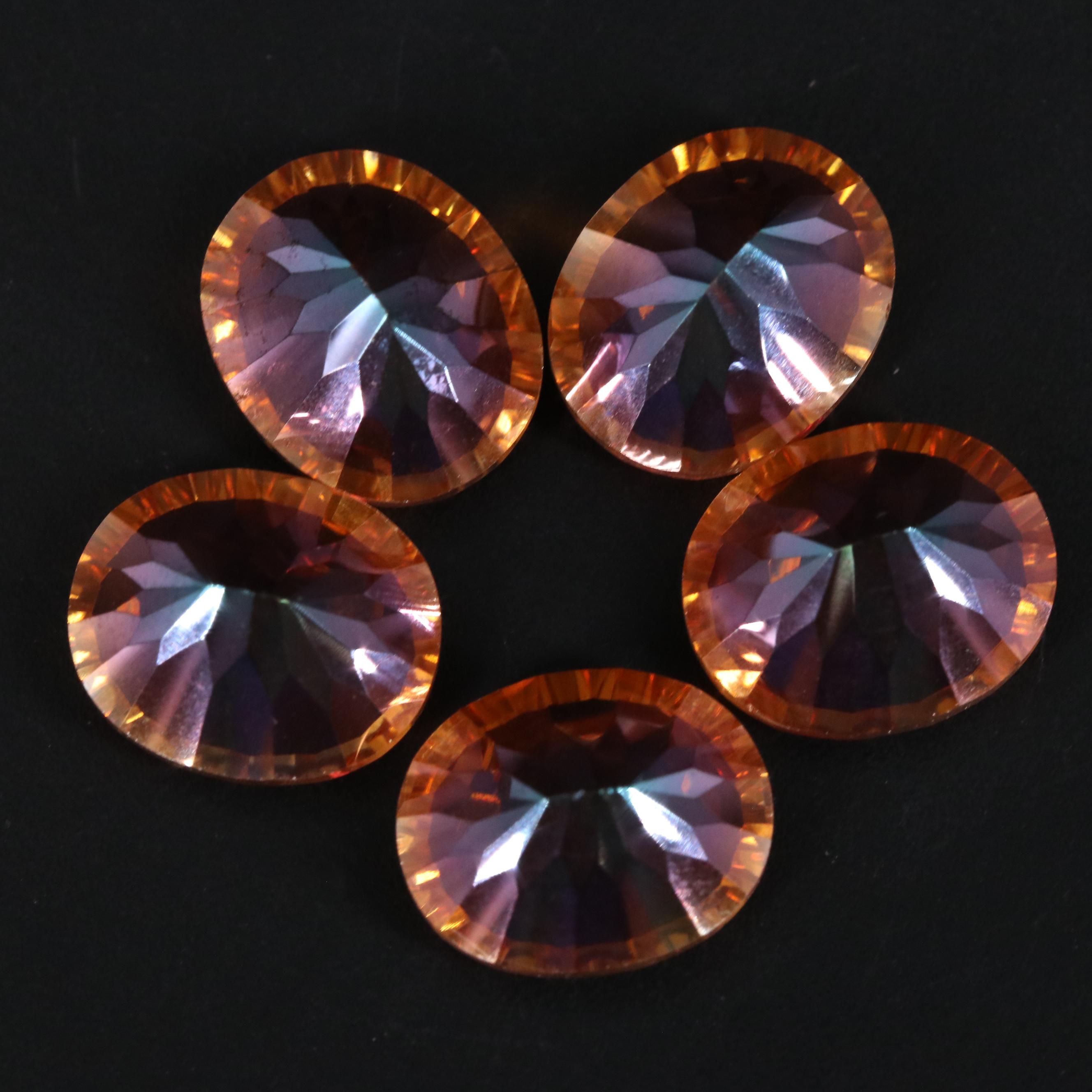 Loose 23.15 CTW Orange Quartz