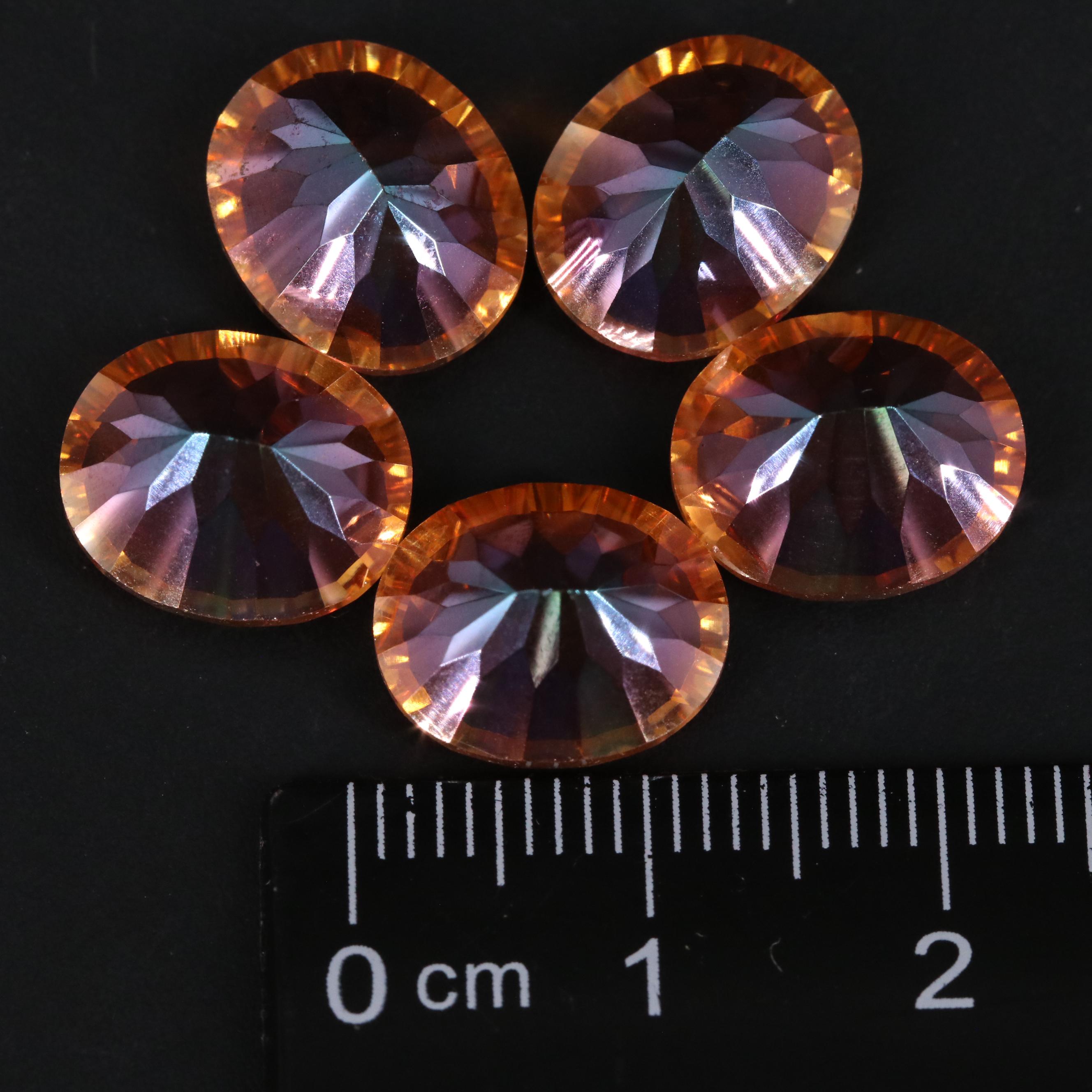 Loose 23.15 CTW Orange Quartz