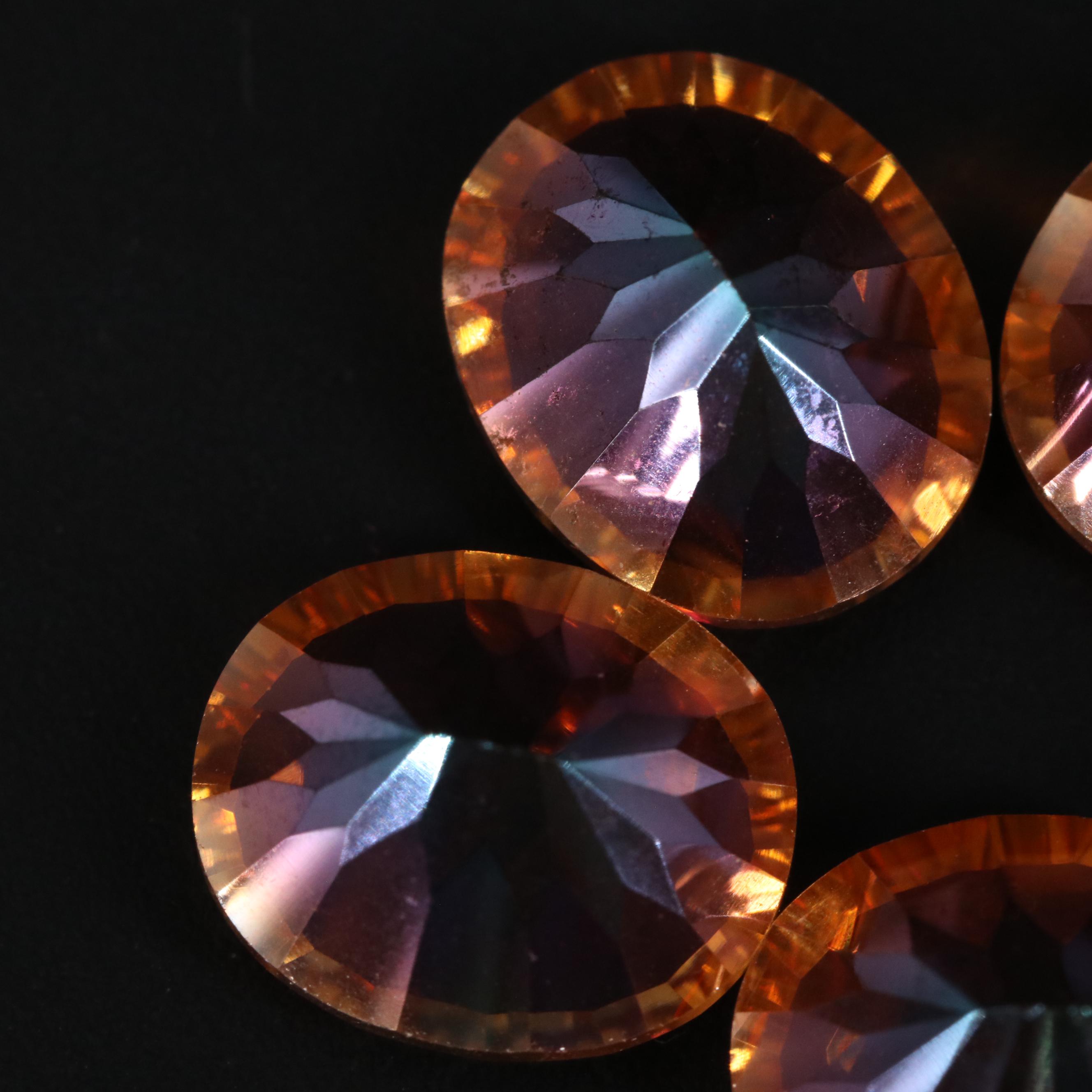 Loose 23.15 CTW Orange Quartz