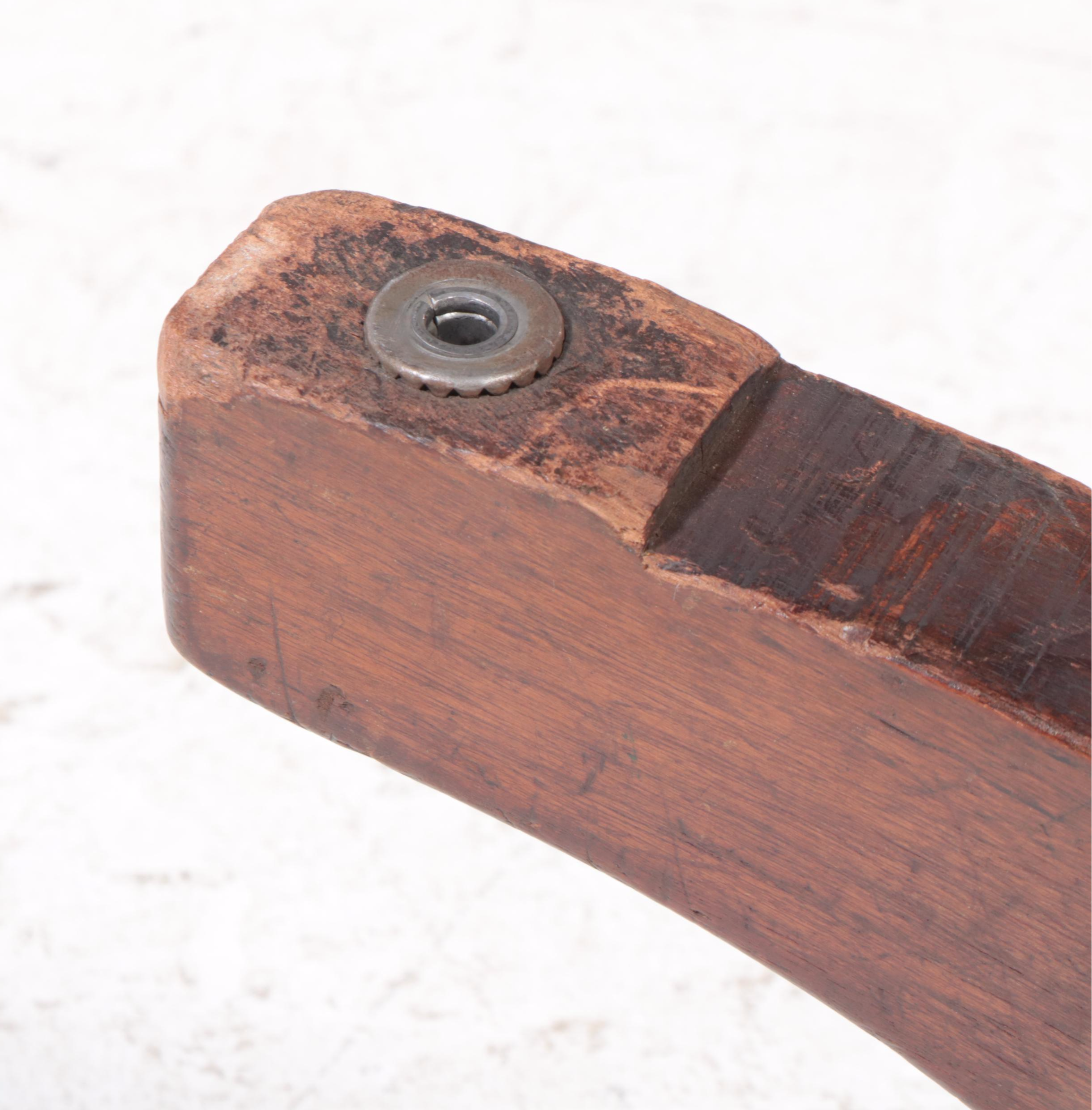 Amberg File & Index Co. Walnut Swivel-Tilt Desk Chair, Early 20th Century