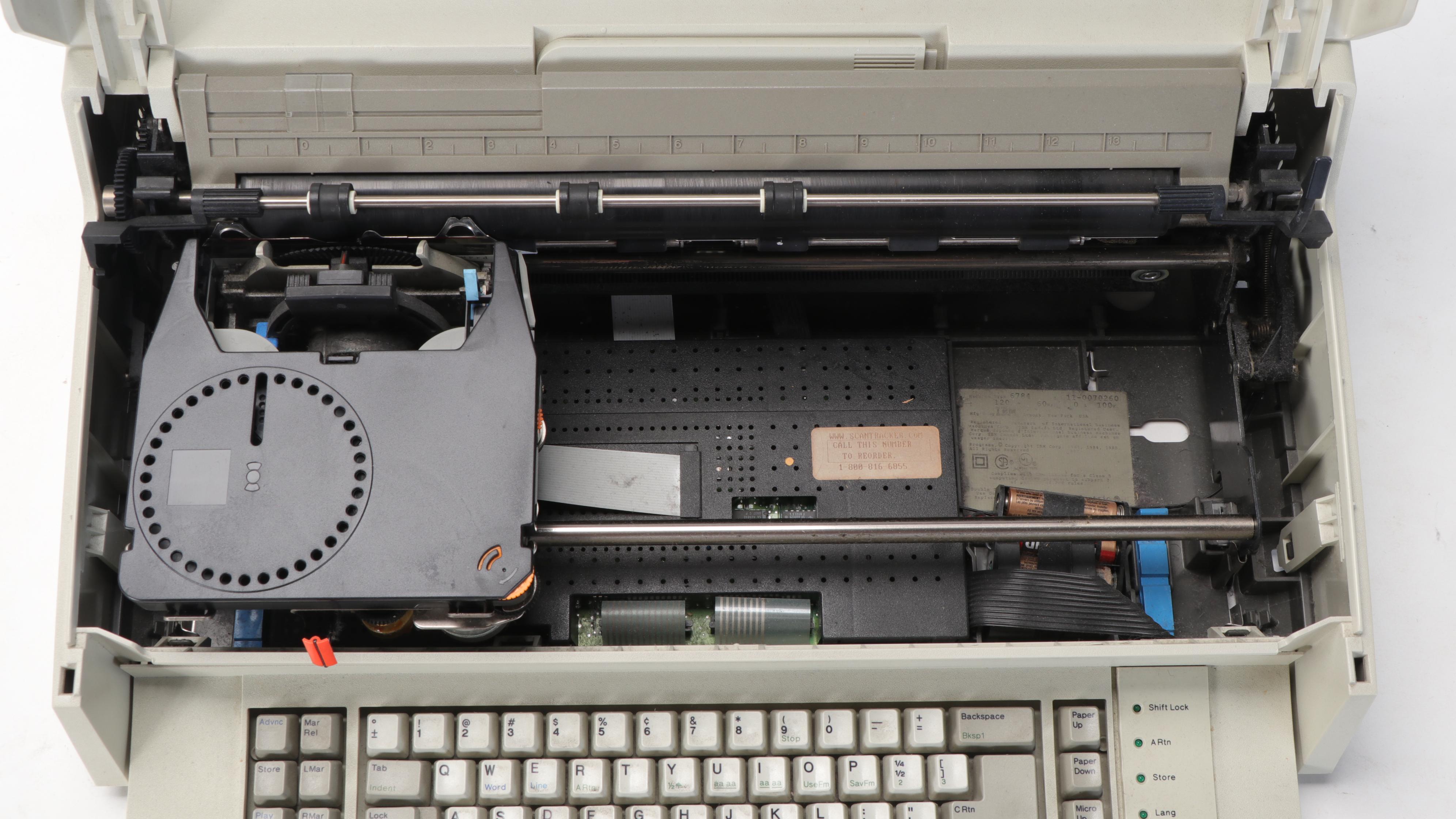 IBM Lexmark Wheelwriter Typewriters, Late 20th Century