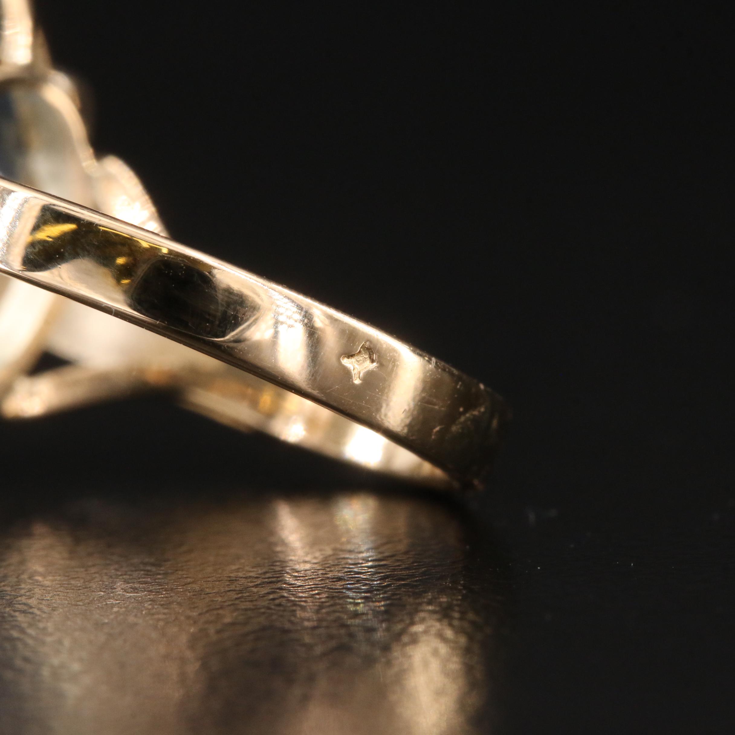 18K 23.02 CT Sky Blue Topaz Ring