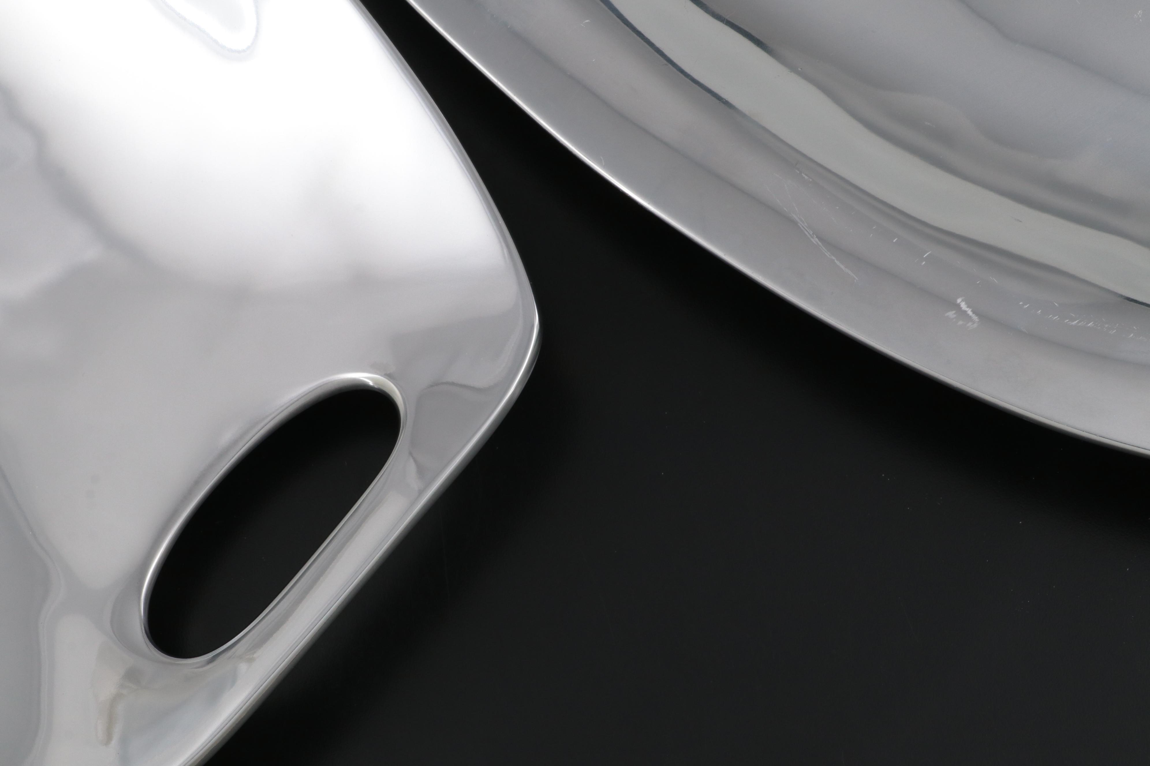 Nambé Tray and Handled Tray