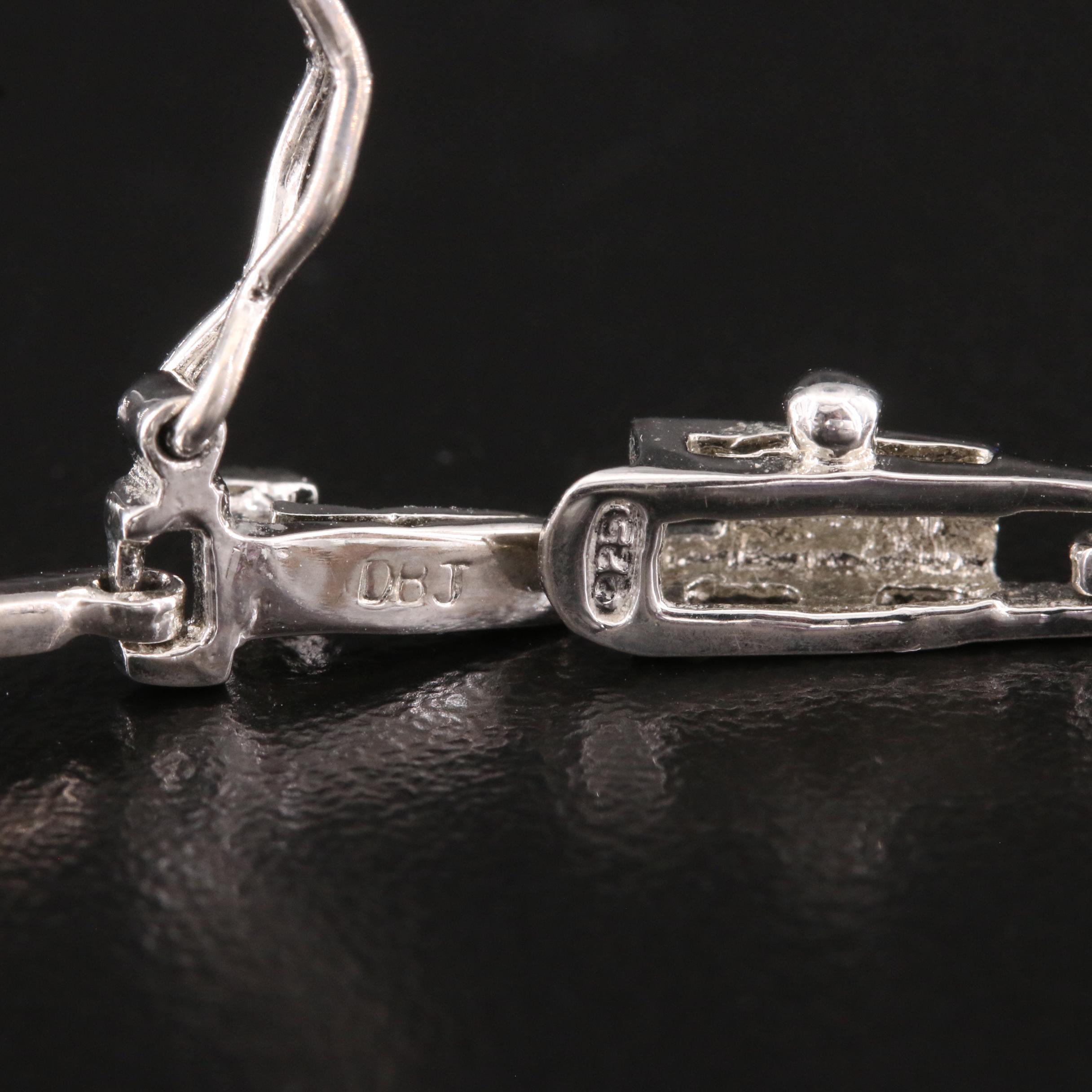 Sterling Amethyst and Topaz Bracelet