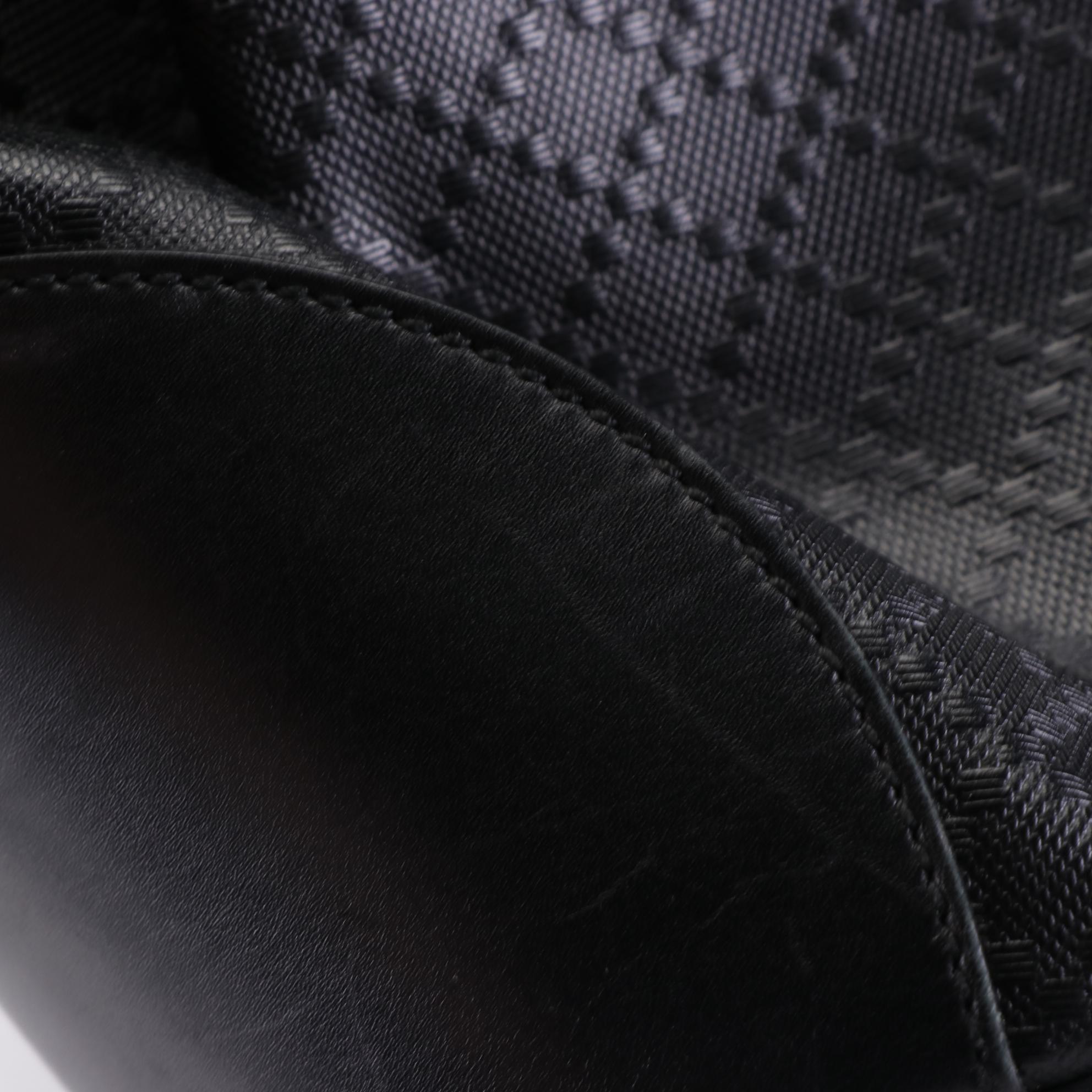 Gucci Bucket Bag in Diamante Coated Canvas and Leather Trim