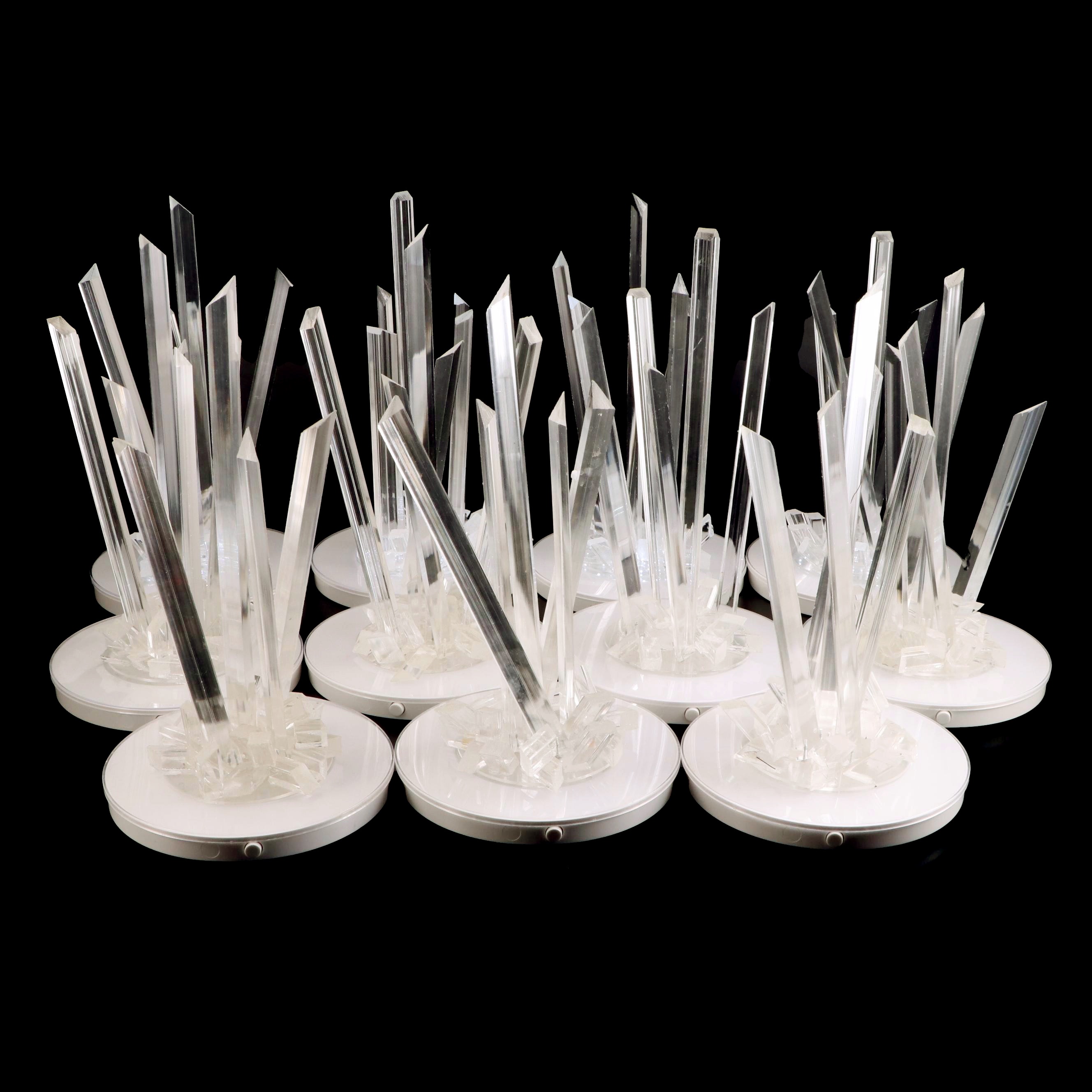 Acrylic Crystals Illuminated Centerpieces